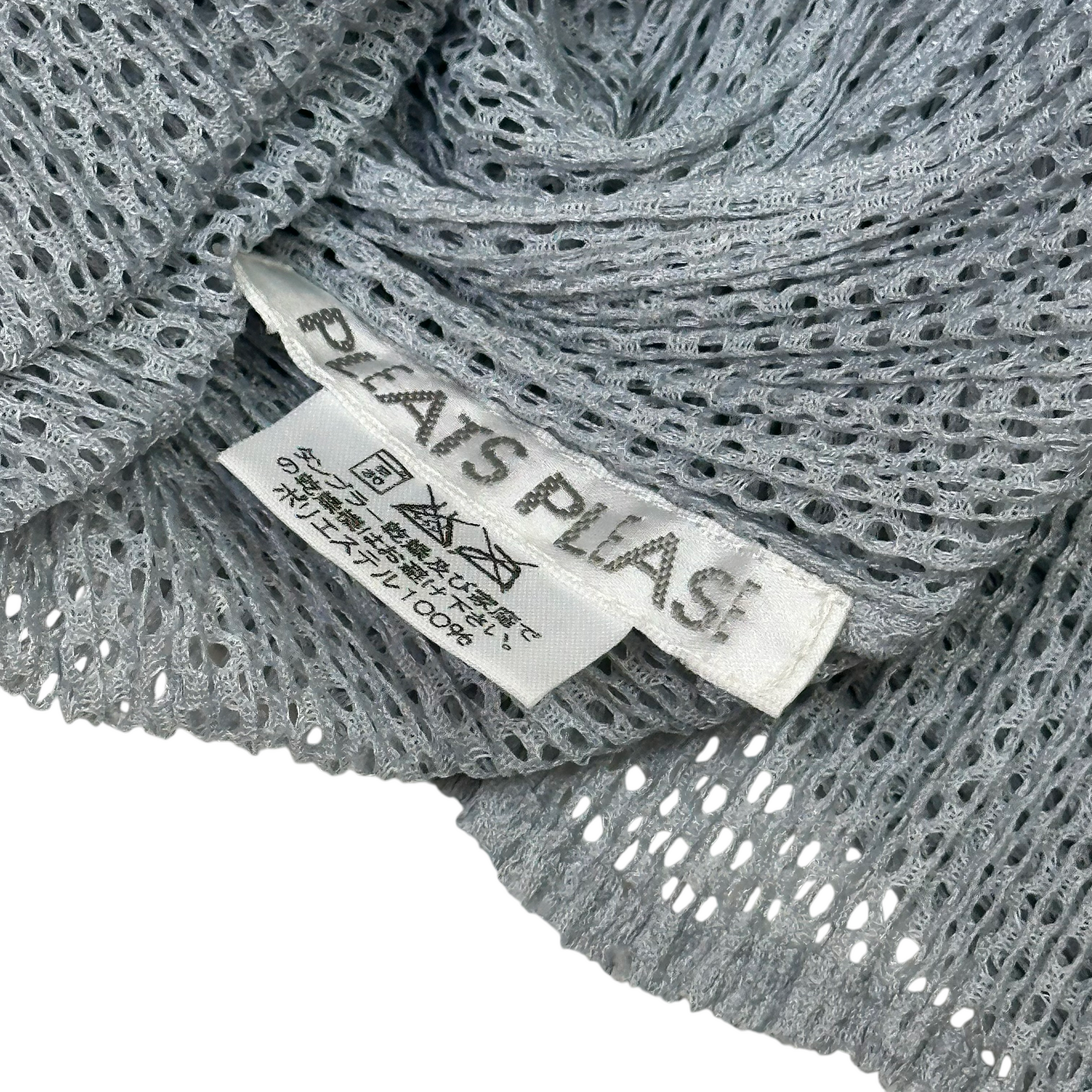 issey miyake gray top