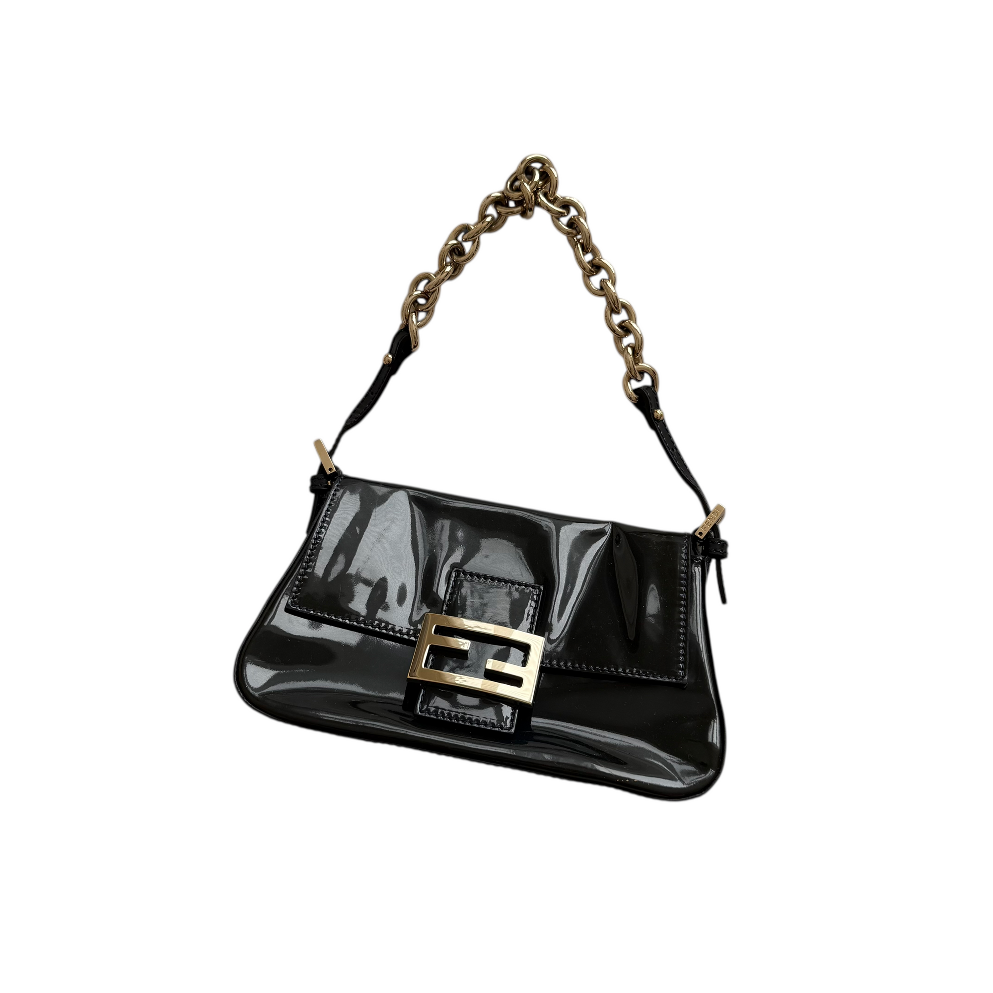 fendi 2000s black bag