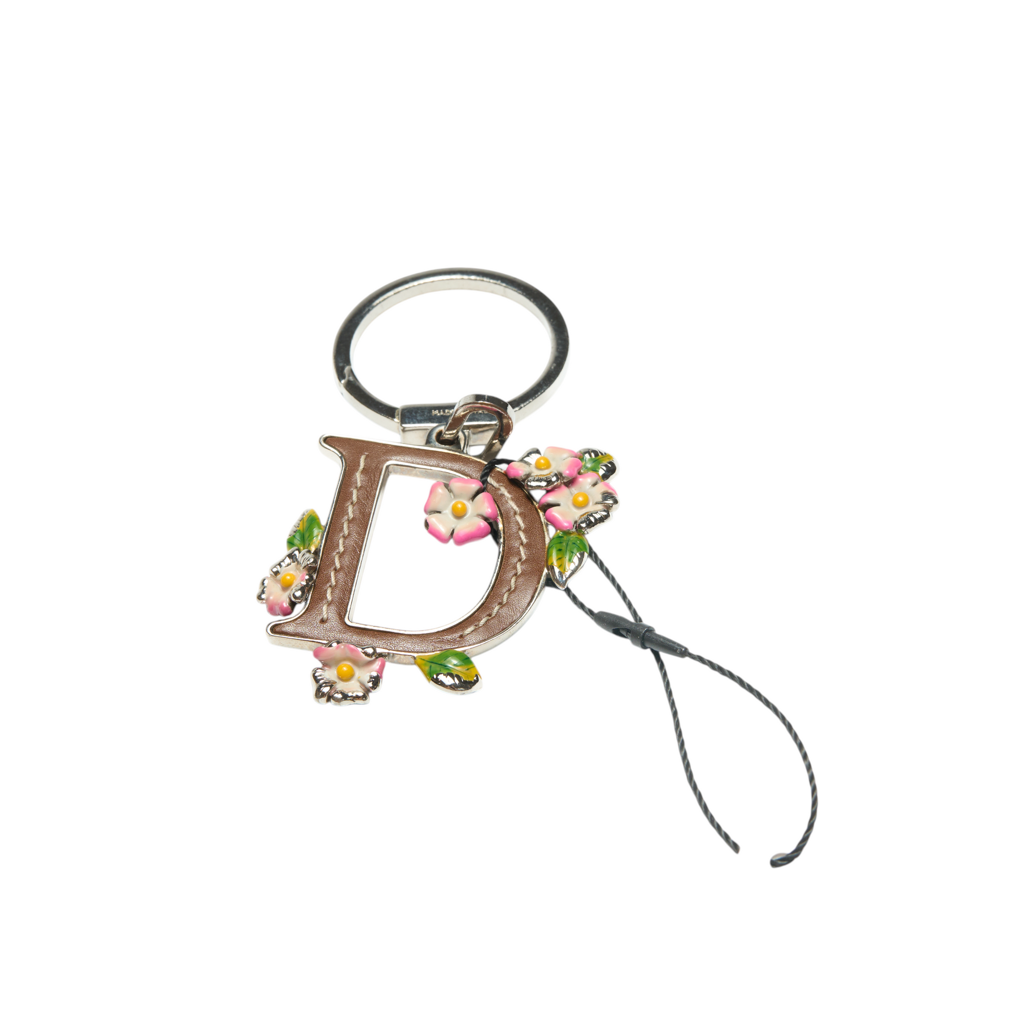 christian dior 2000s flower bag charm