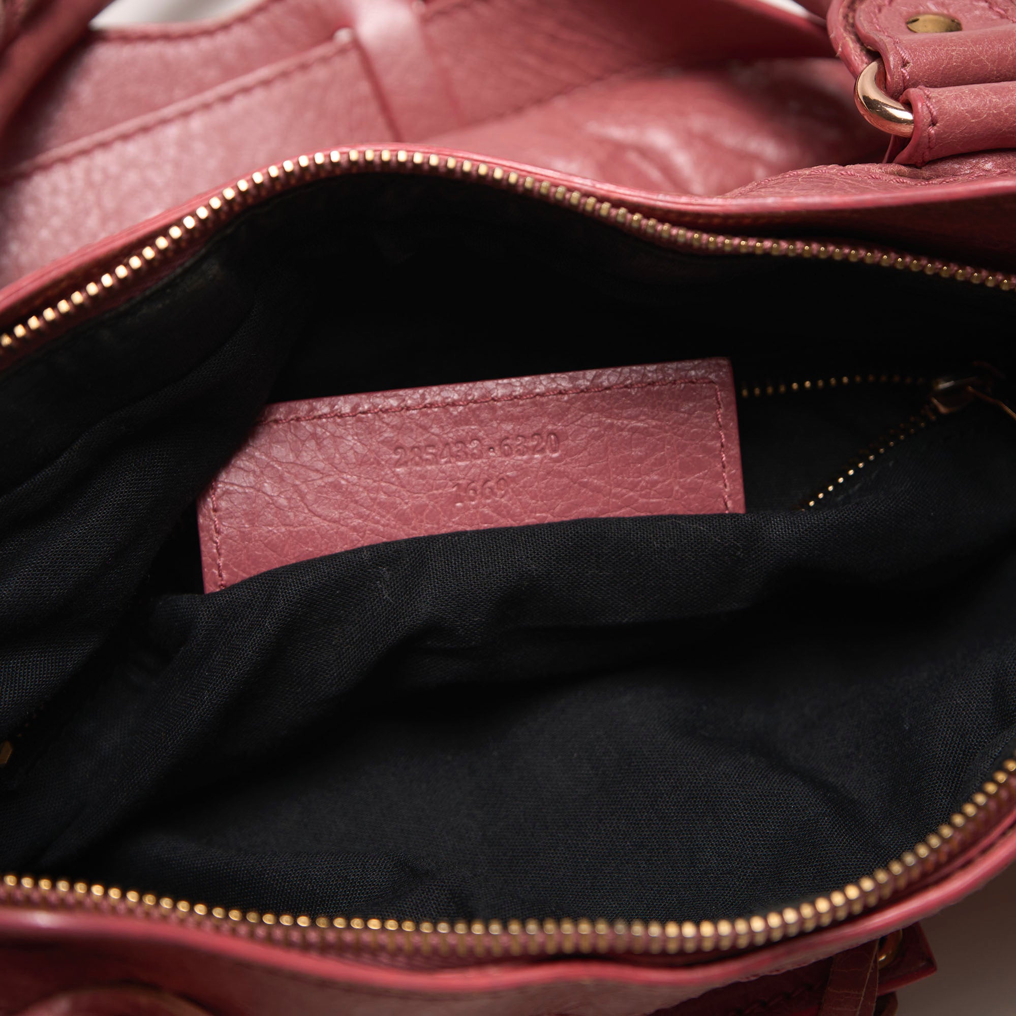 balenciaga 2000s pink city bag