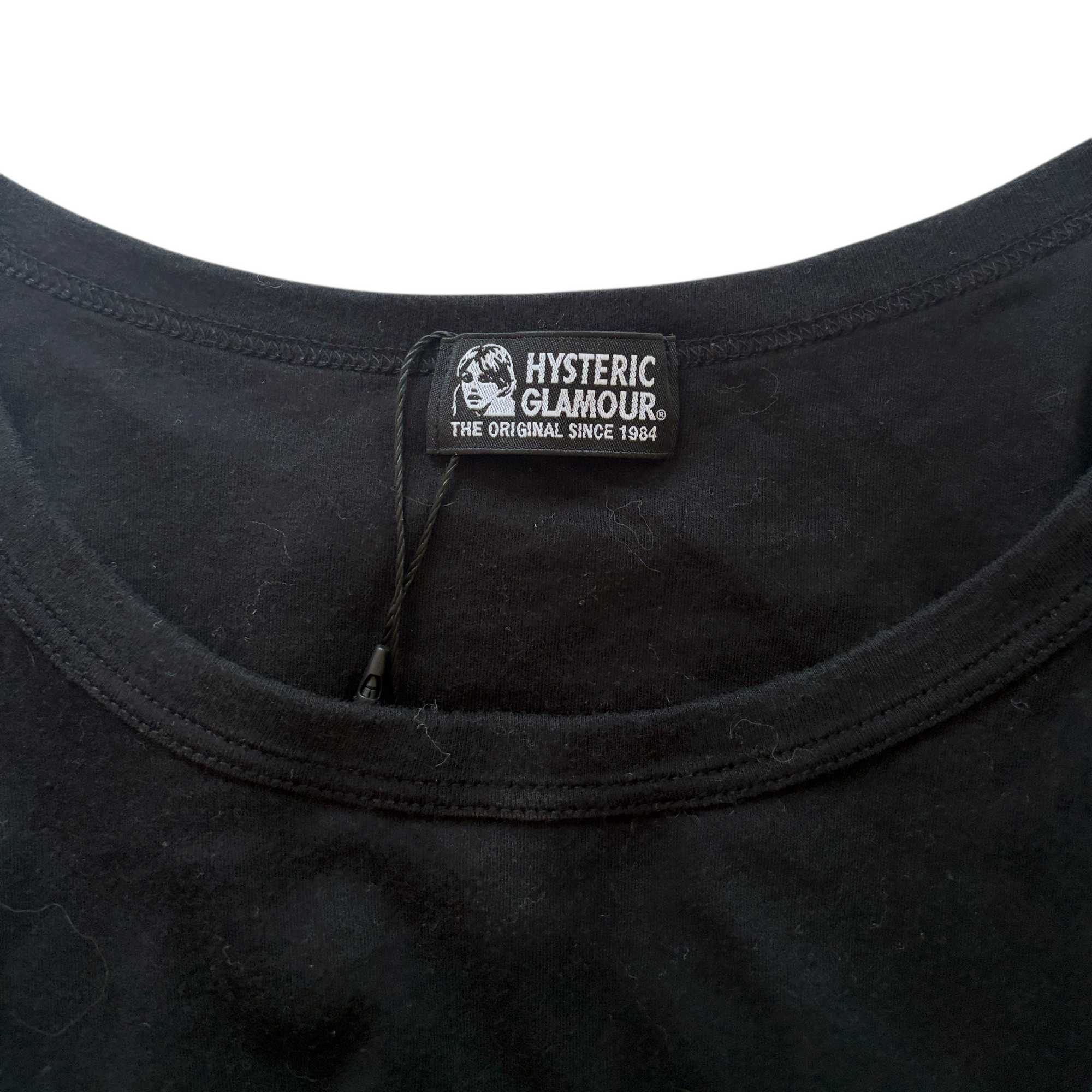 hysteric glamour black skull top