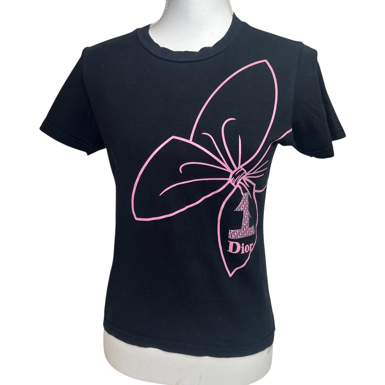 christian dior 2000s graphic top