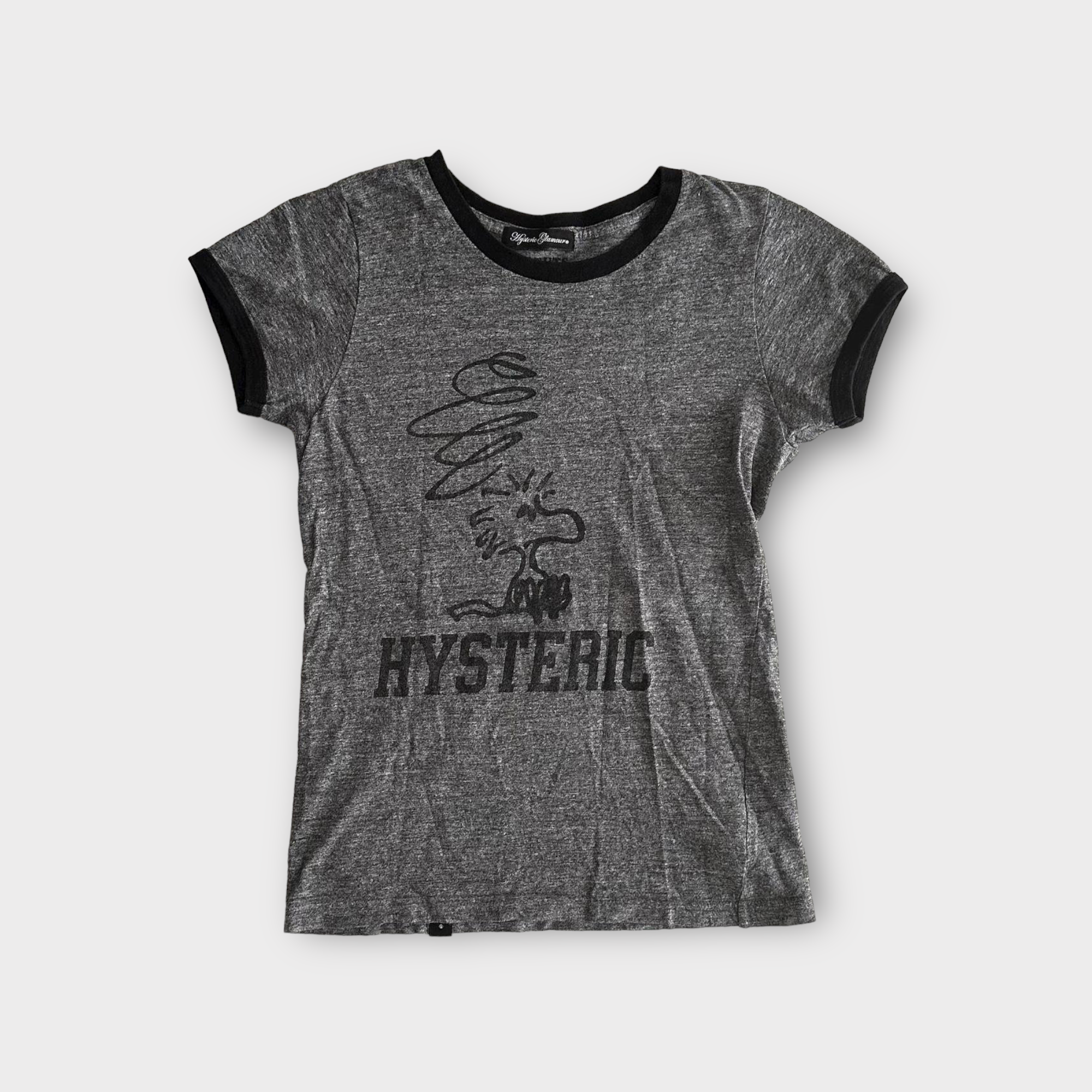 hysteric glamour gray top