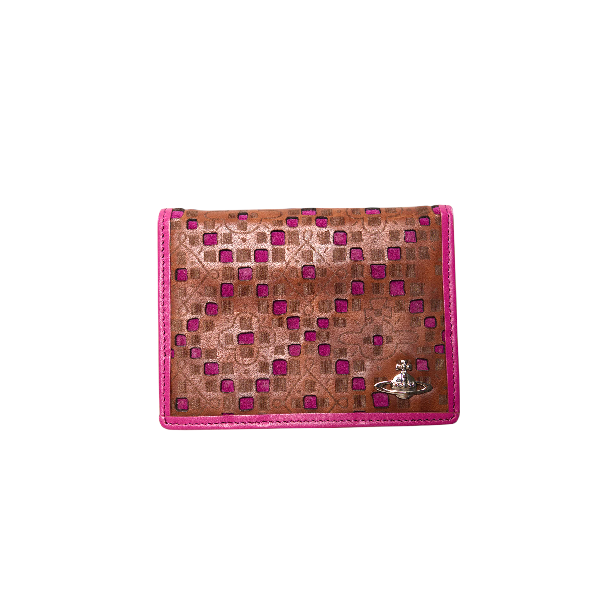 vivienne westwood 2000s brown cardholder