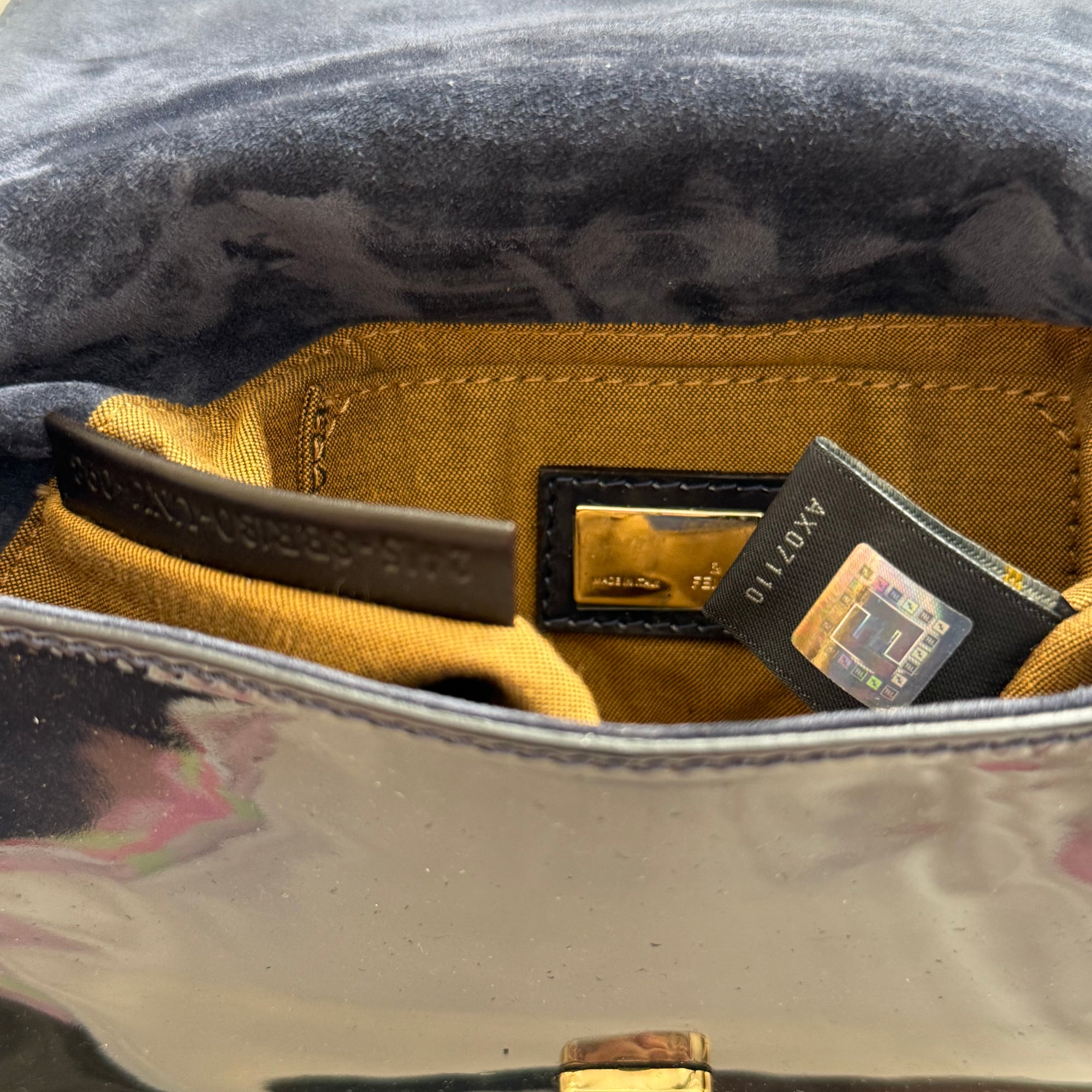 fendi 2000s black bag