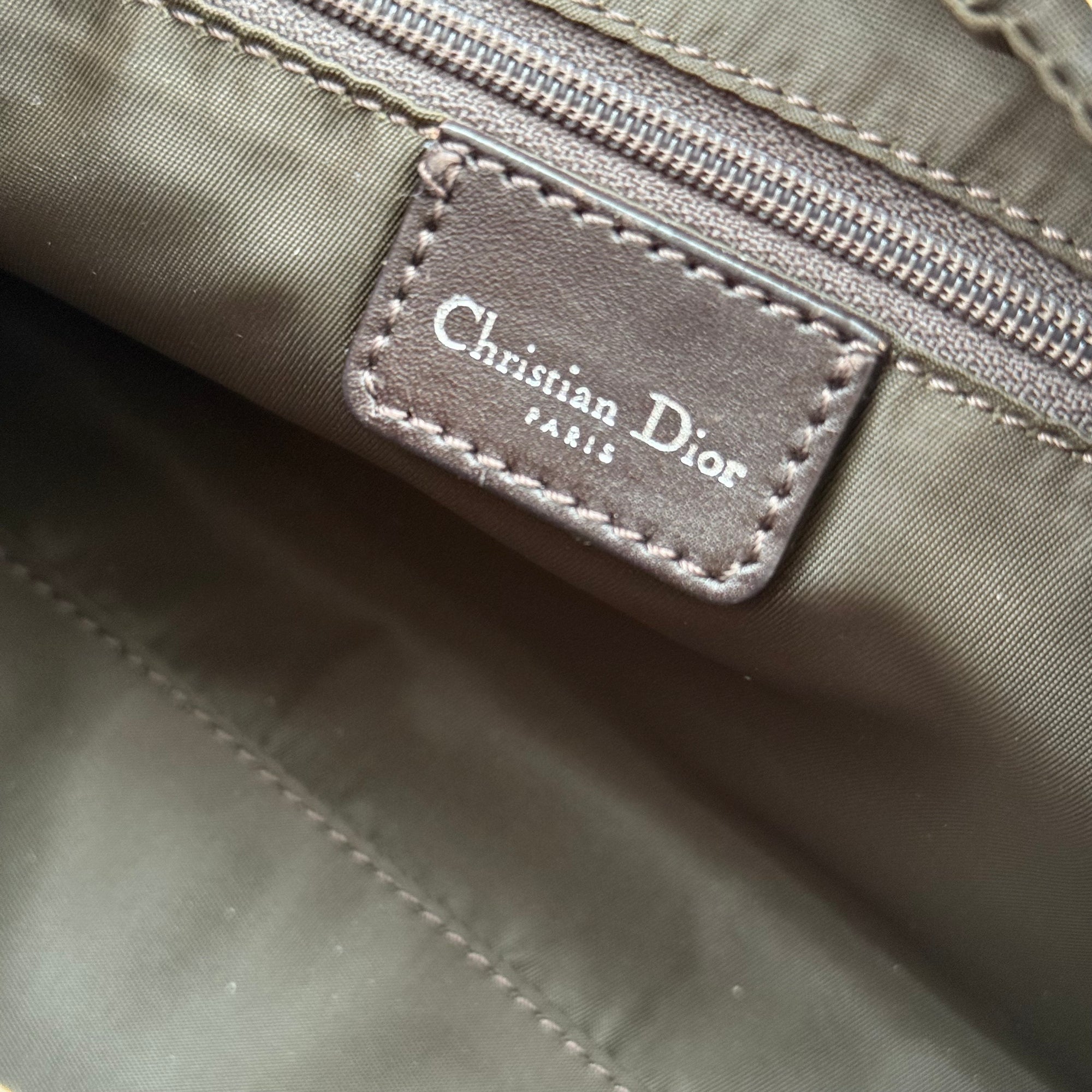 christian dior 2000s brown bag