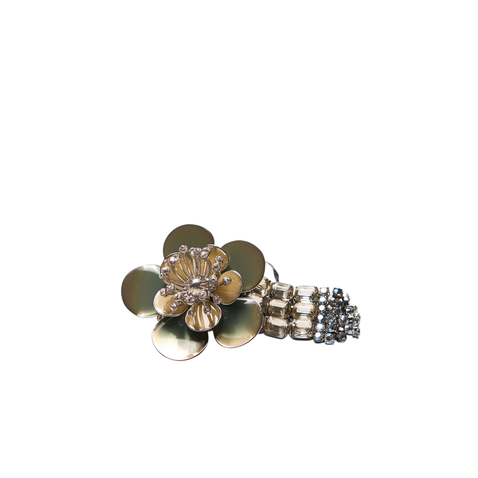 miu miu 2000s flower bracelet