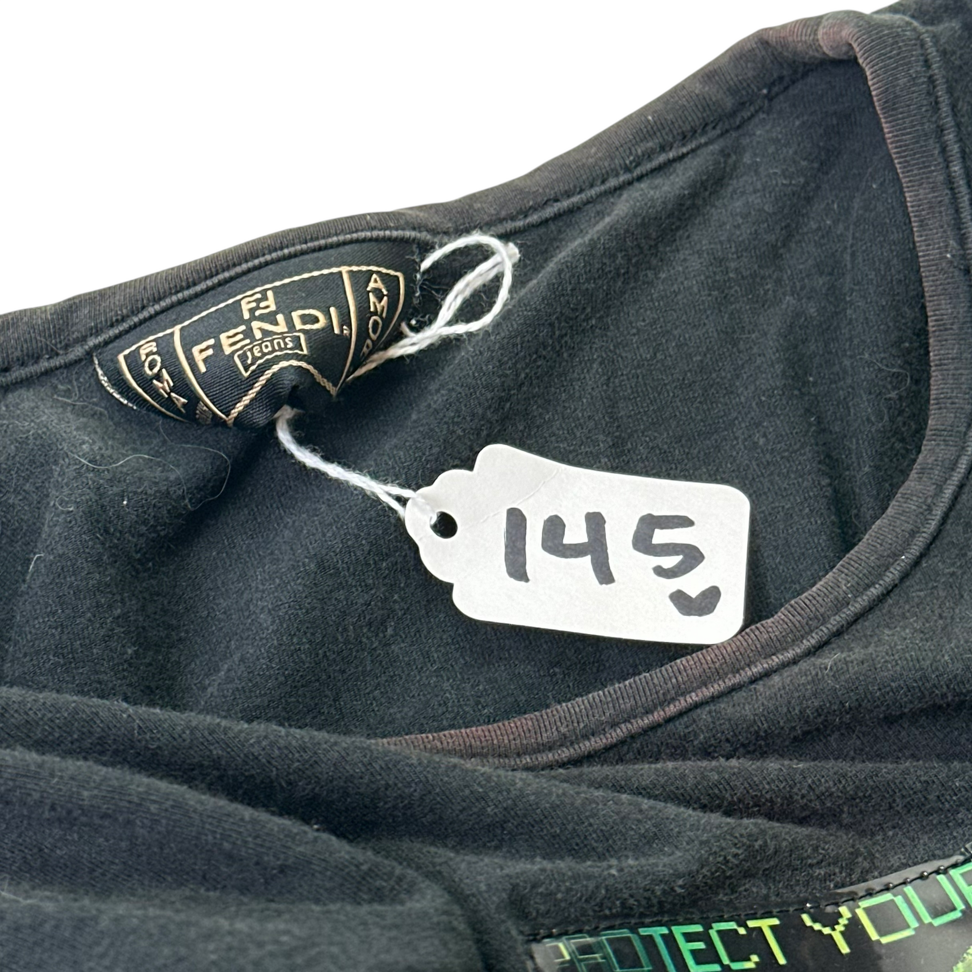 fendi 2000s black top