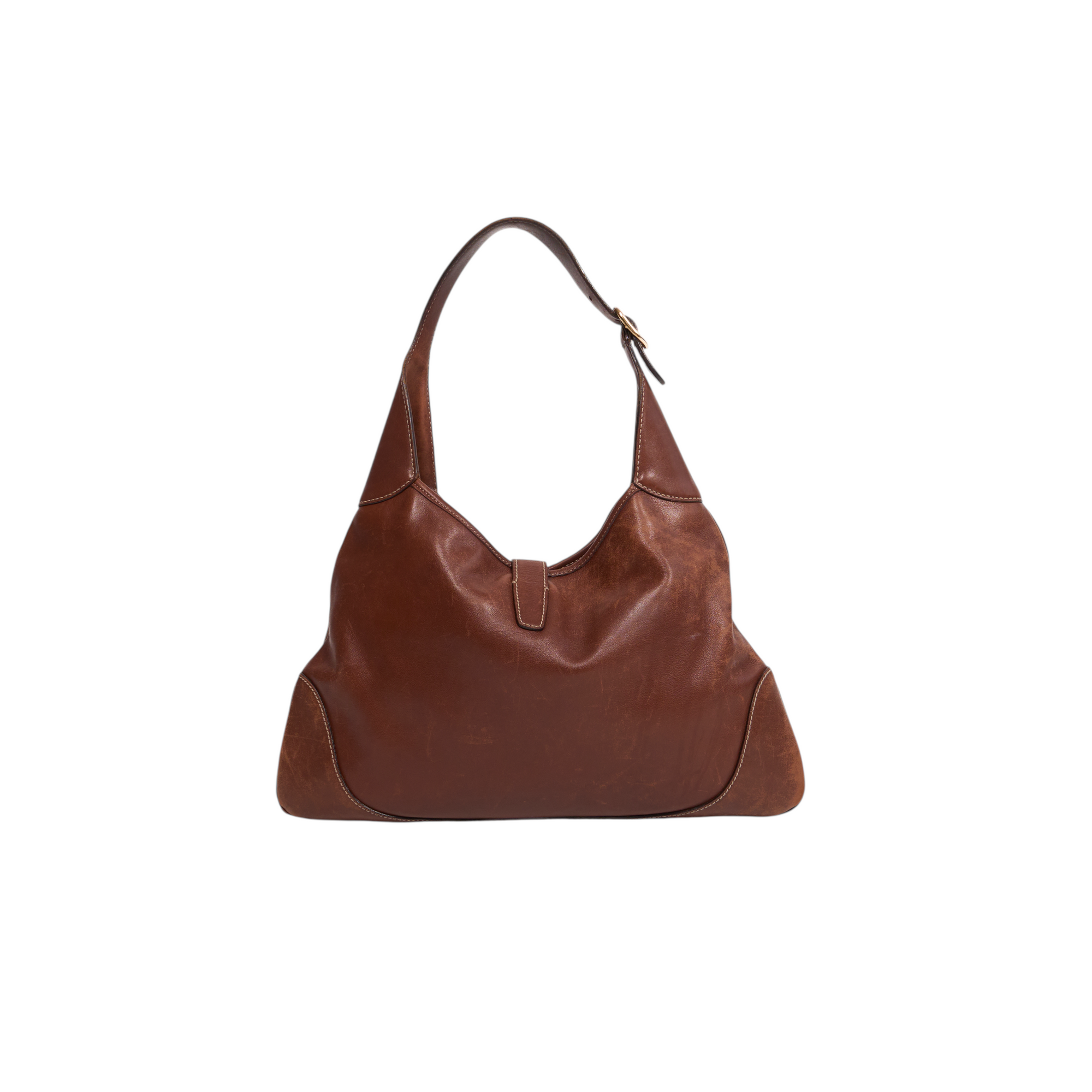 gucci 2000s brown jackie bag