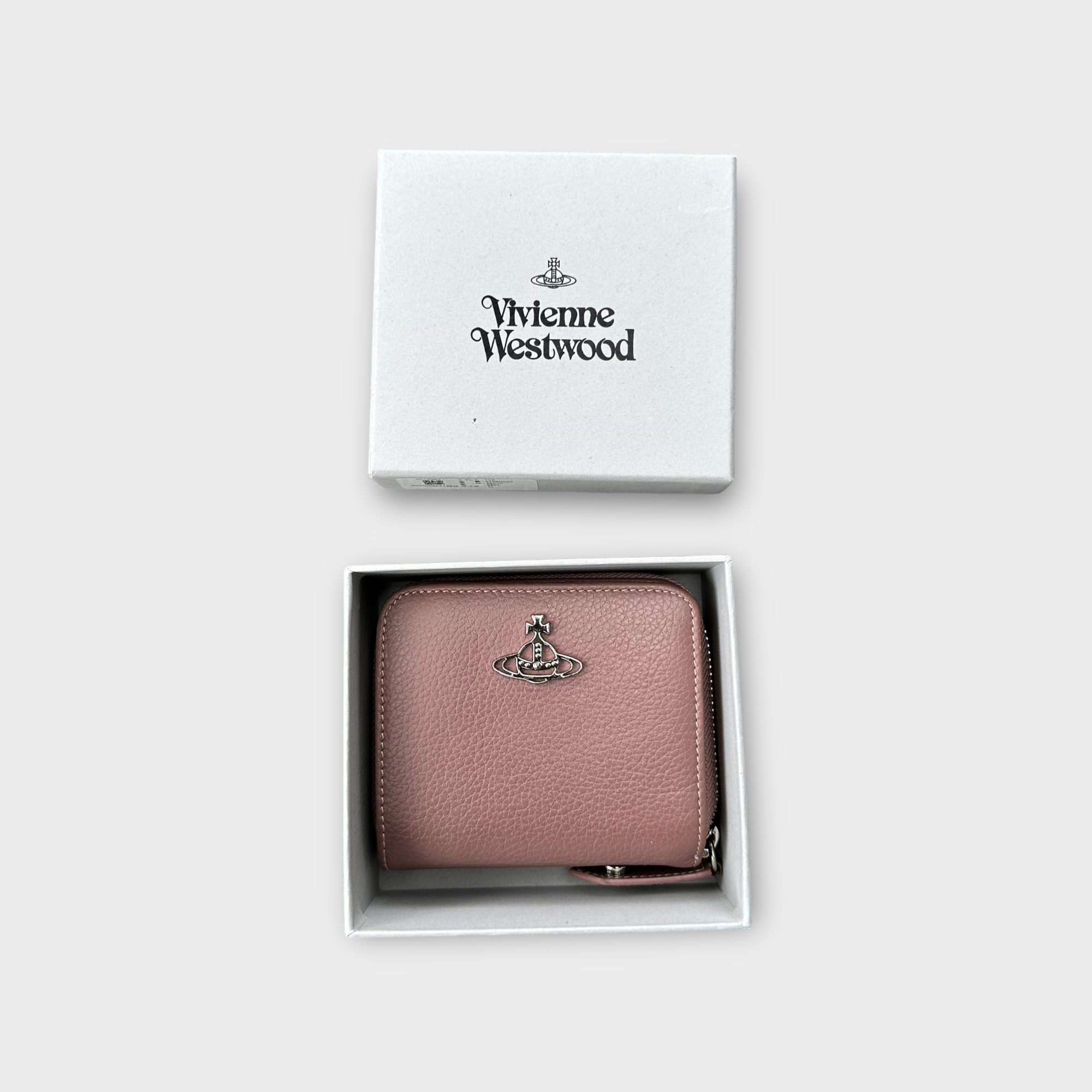 vivienne westwood light pink wallet