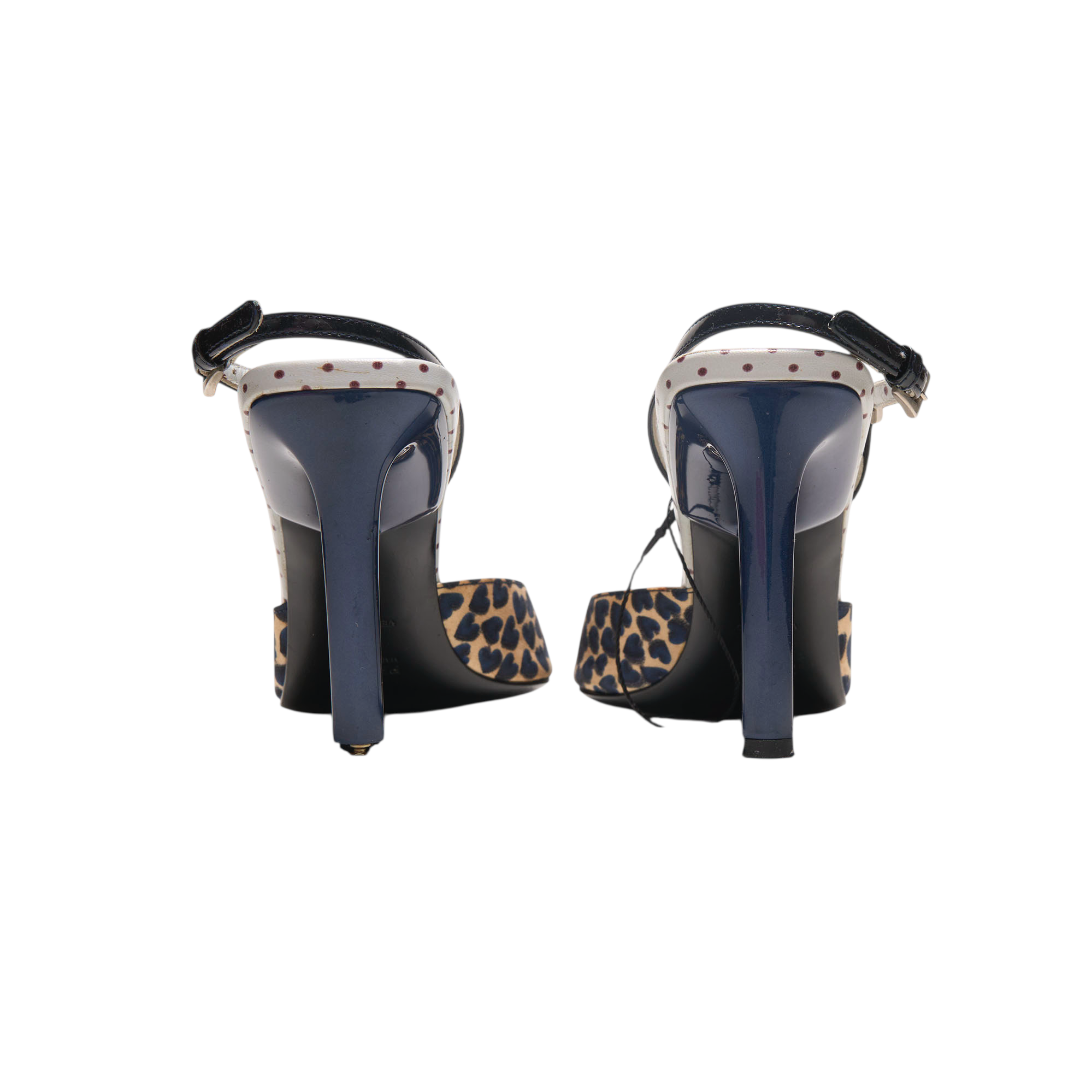 prada ss2000 heart sandal heels