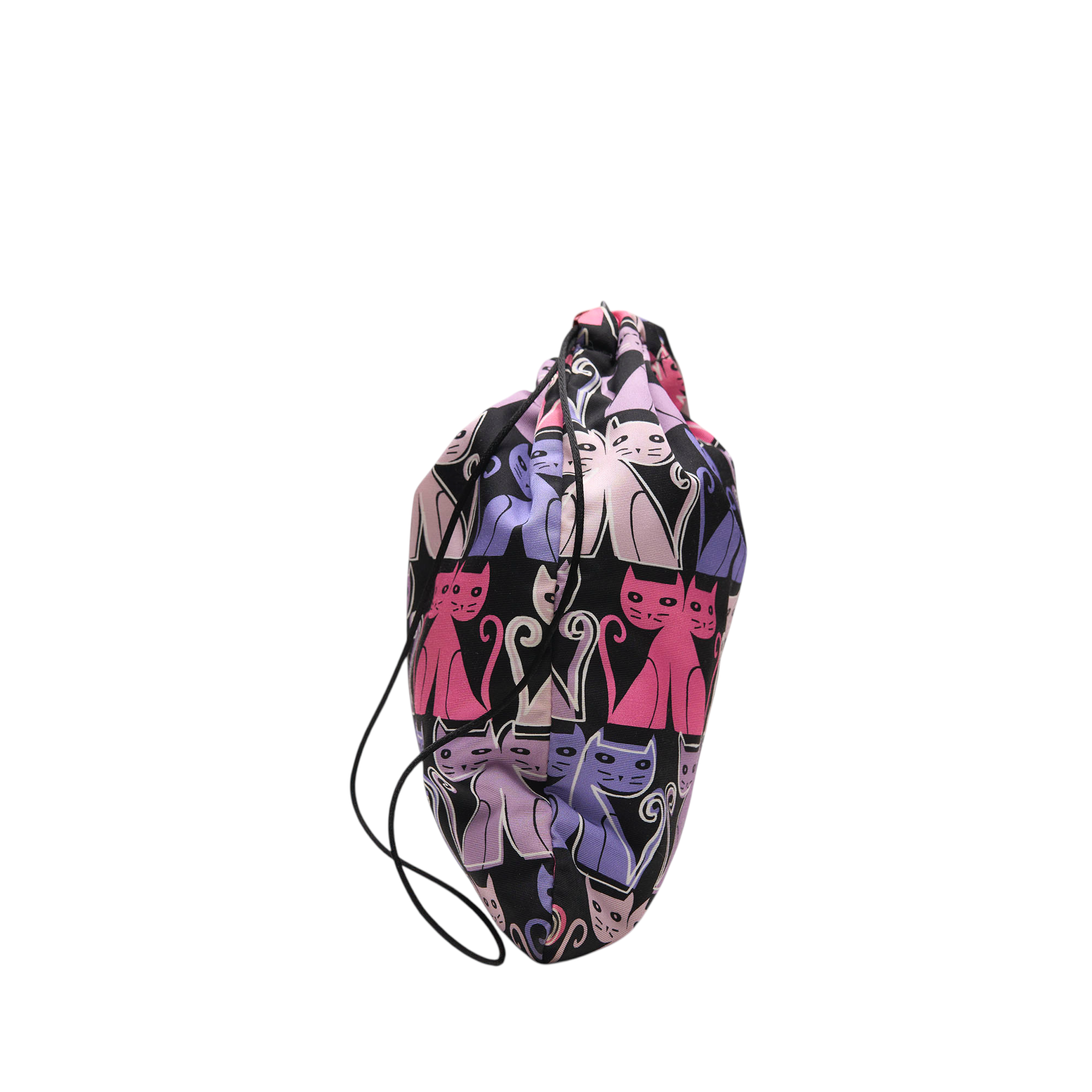 miu miu cat drawstring bag