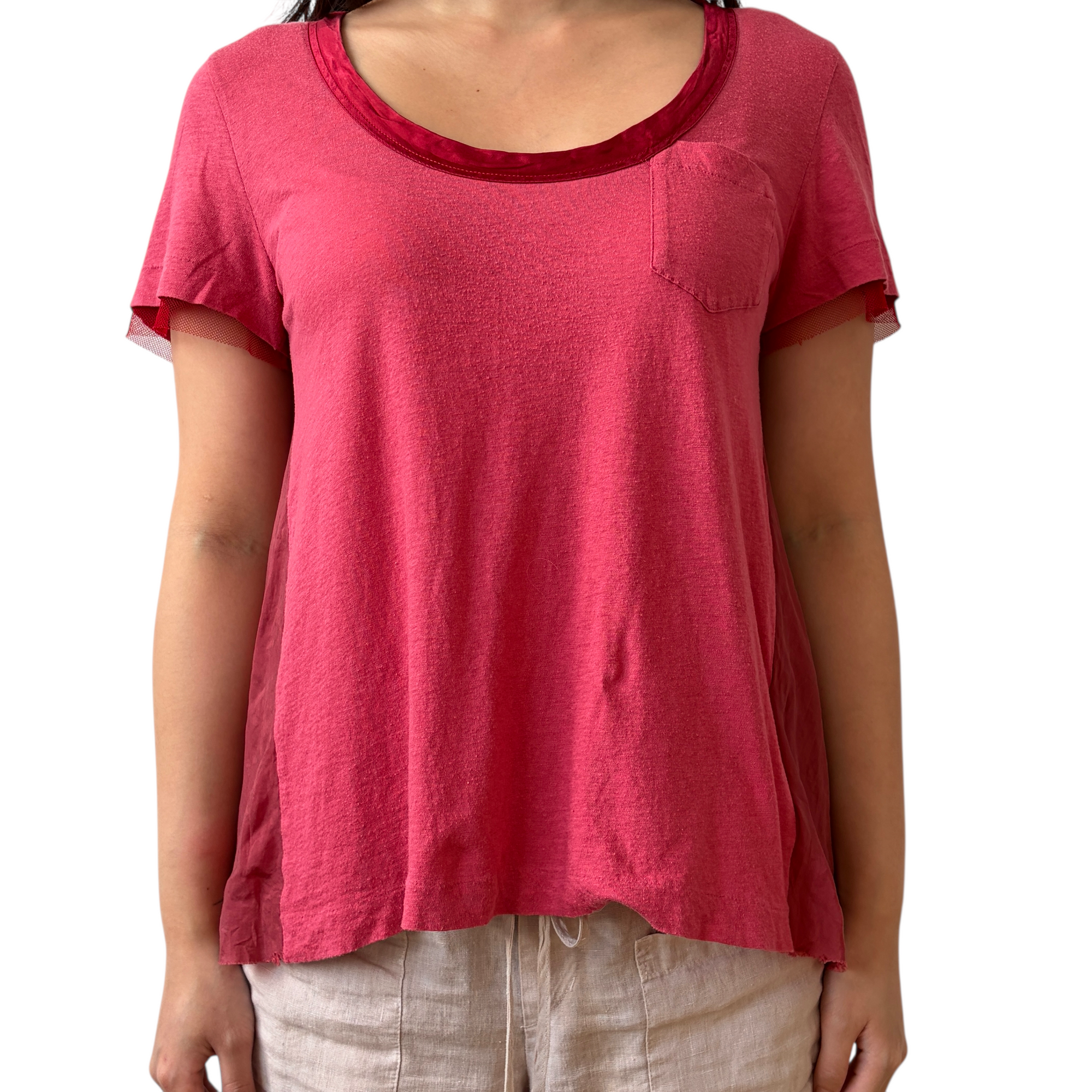 sacai red top