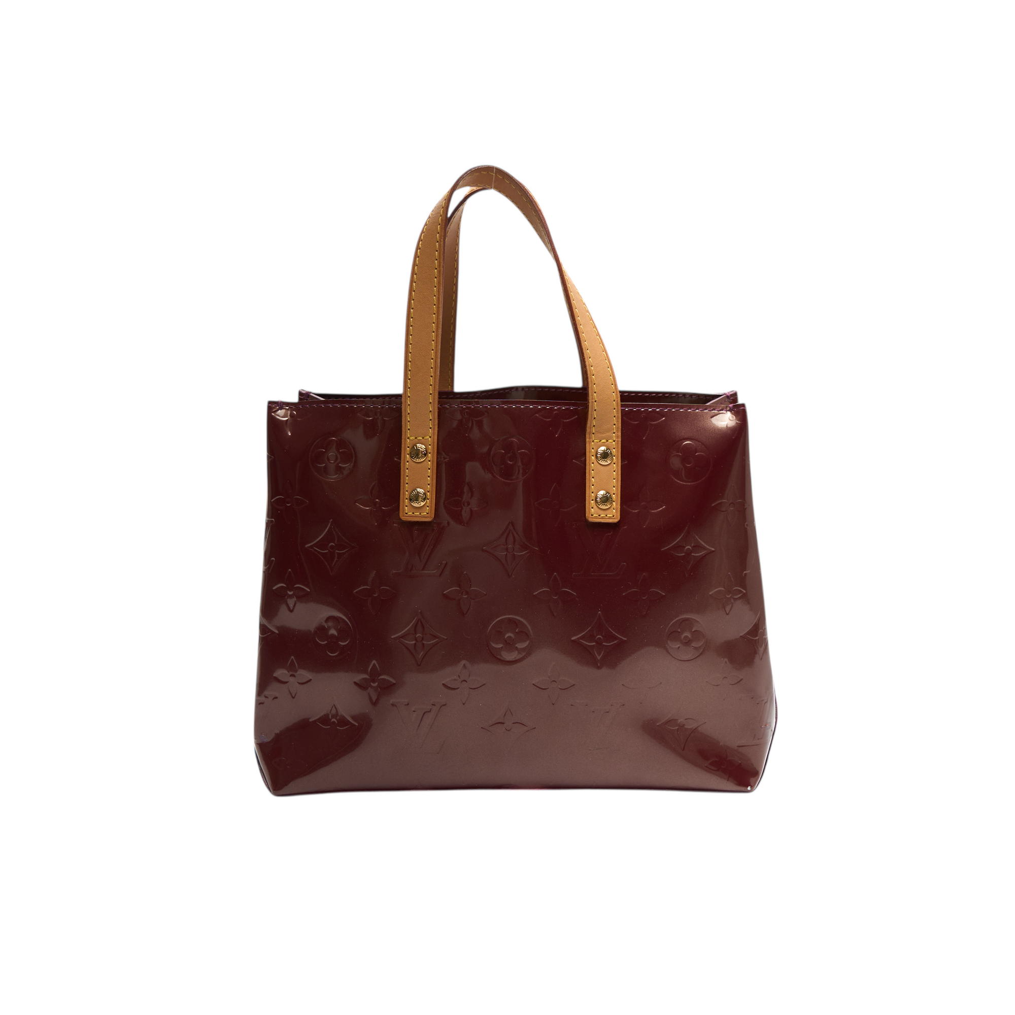 louis vuitton 2000s burgundy red vernis bag
