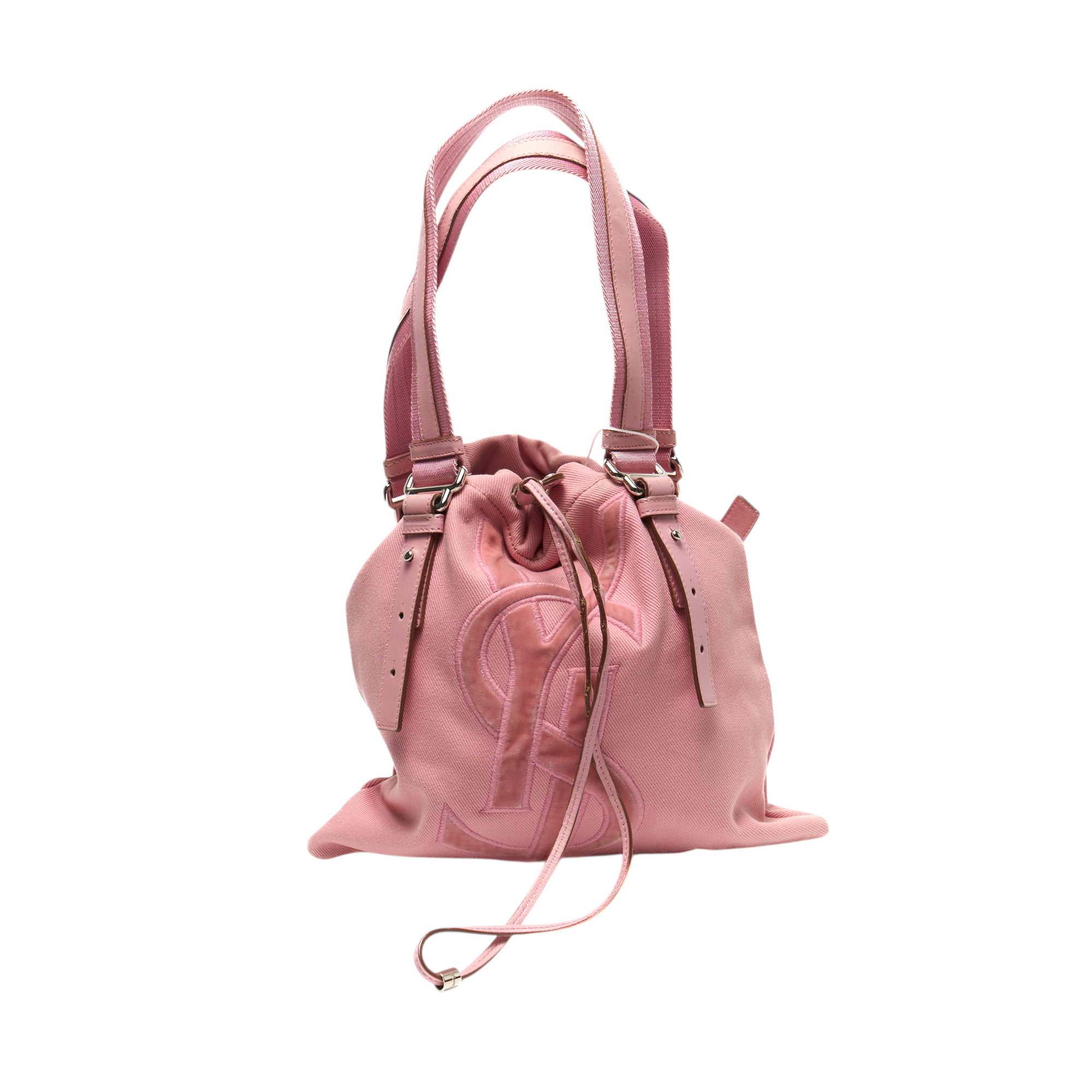 ysl 2000s pink kahala tote bag