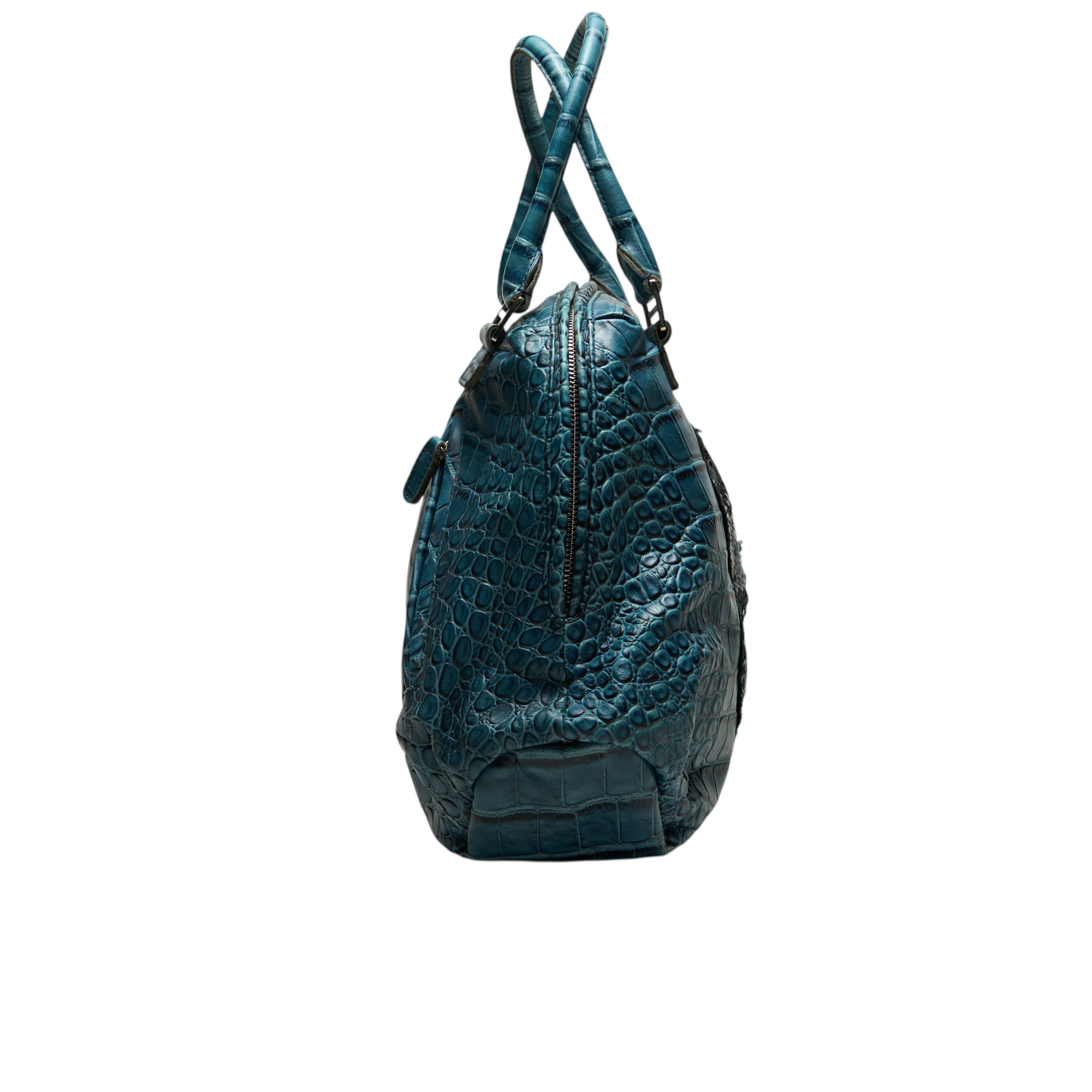 muta blue crocodile 8 bag