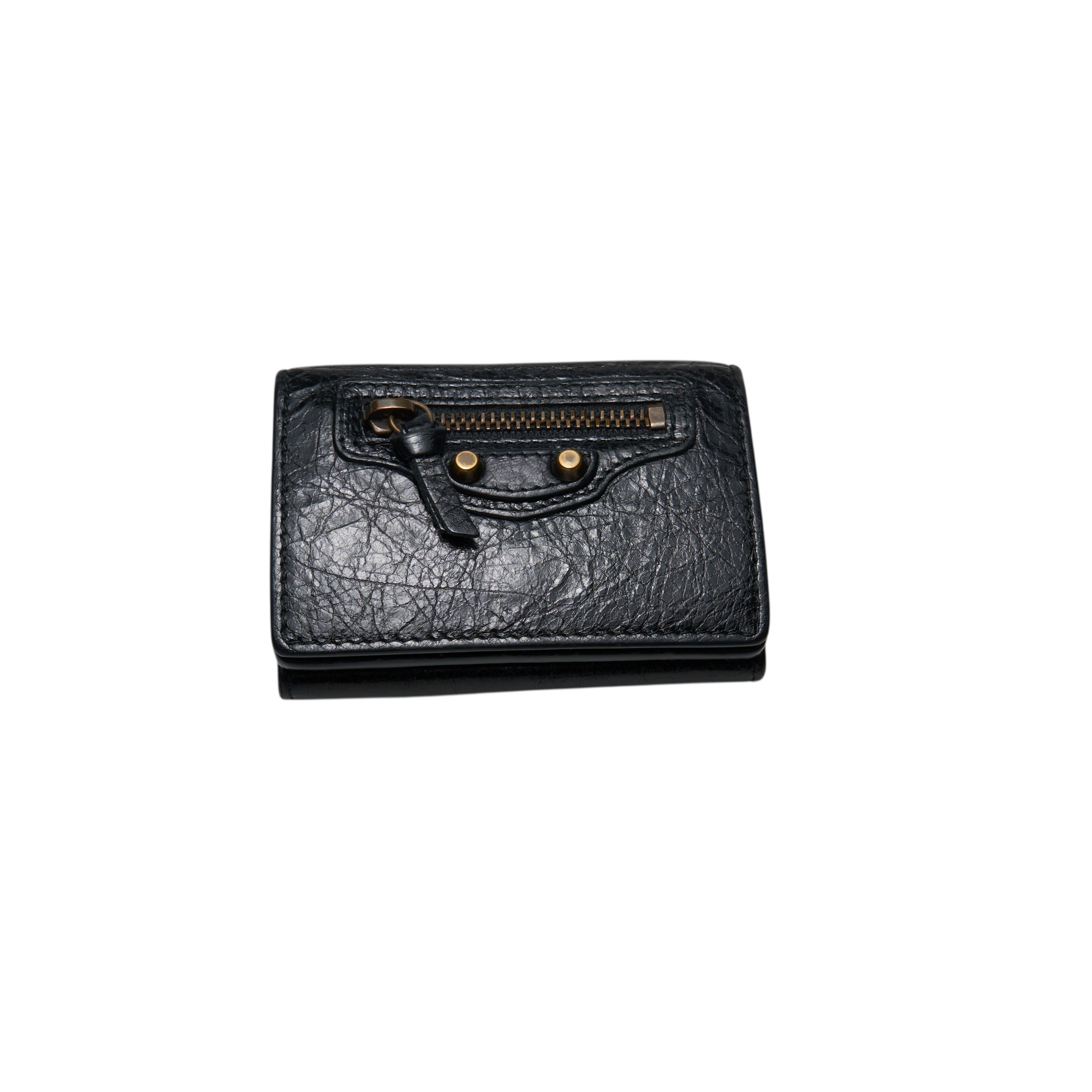 balenciaga black city wallet