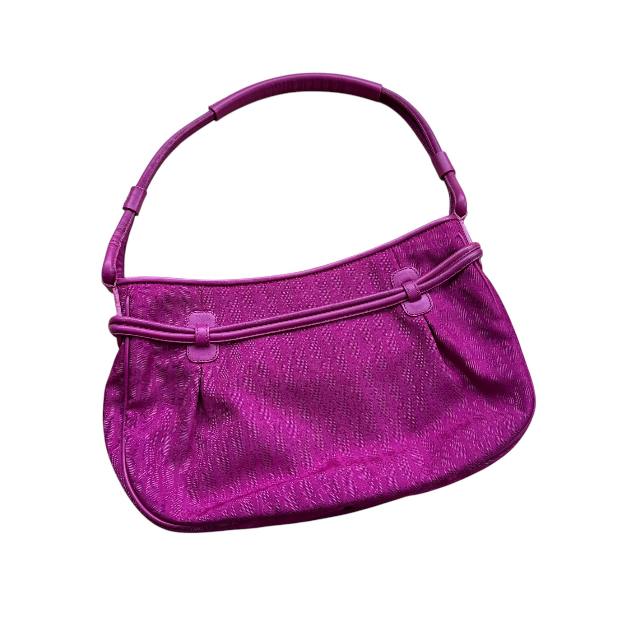 christian dior 2000s pink shoulder bag