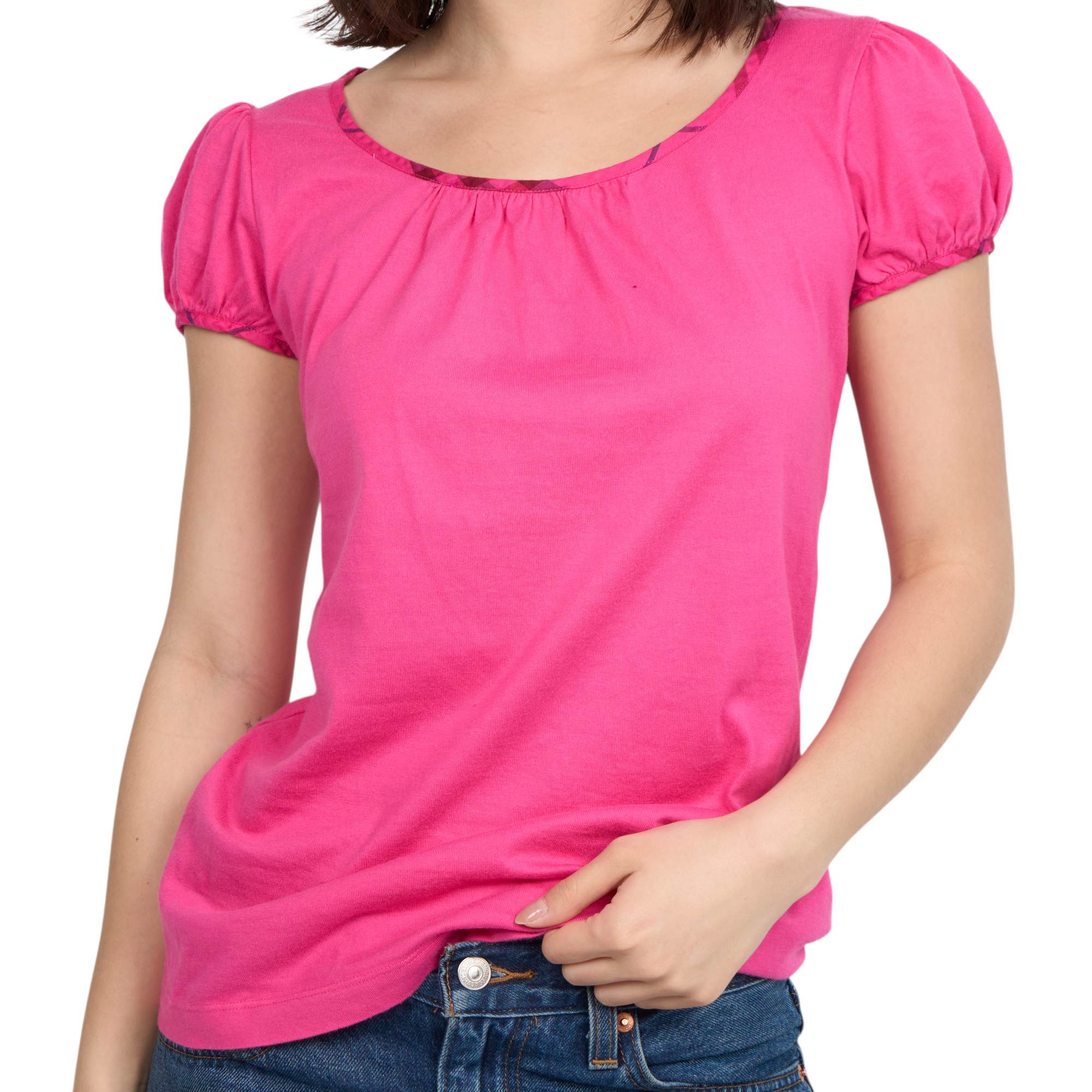 burberry hot pink top