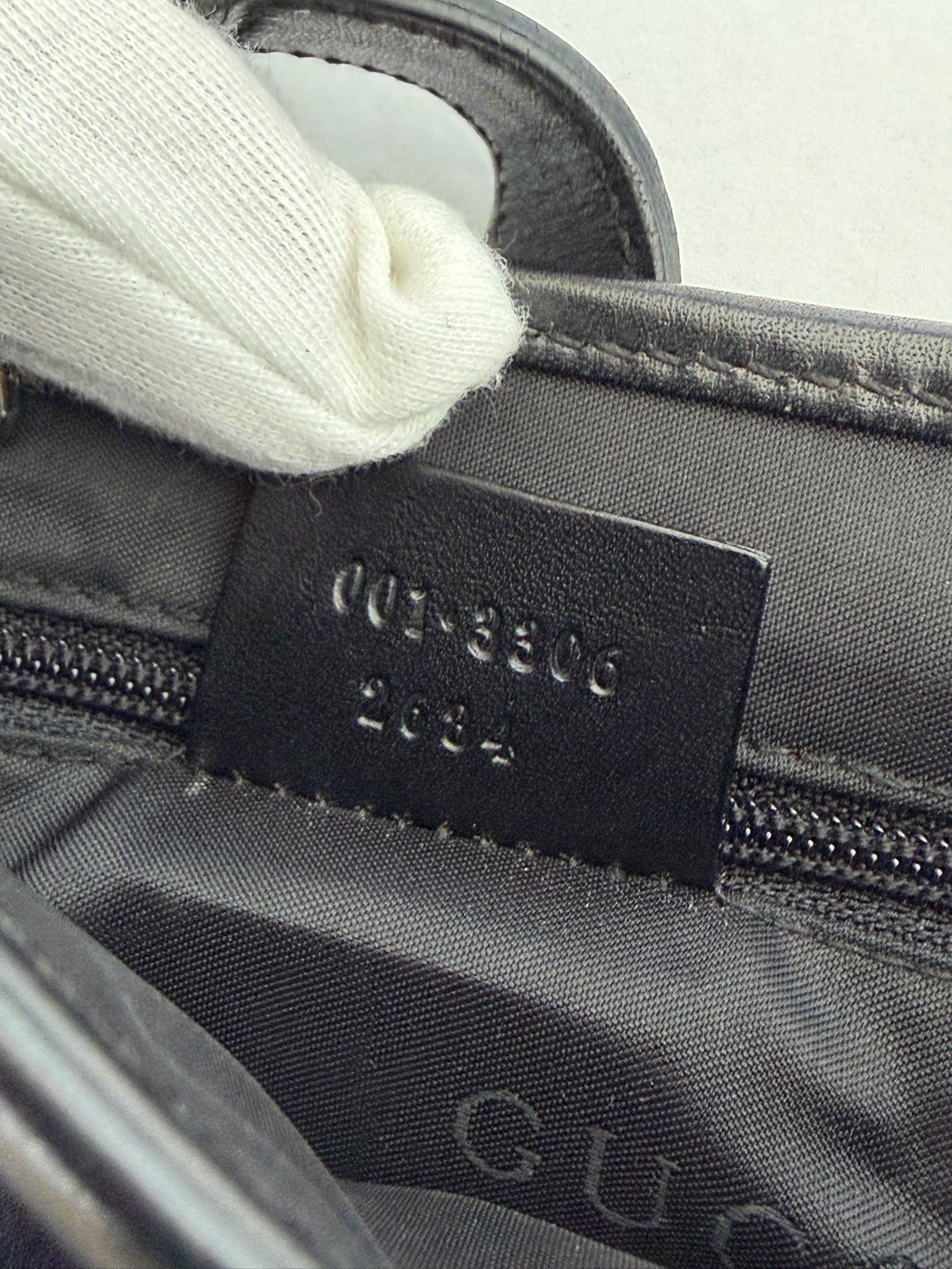 gucci 2000s black jackie bag