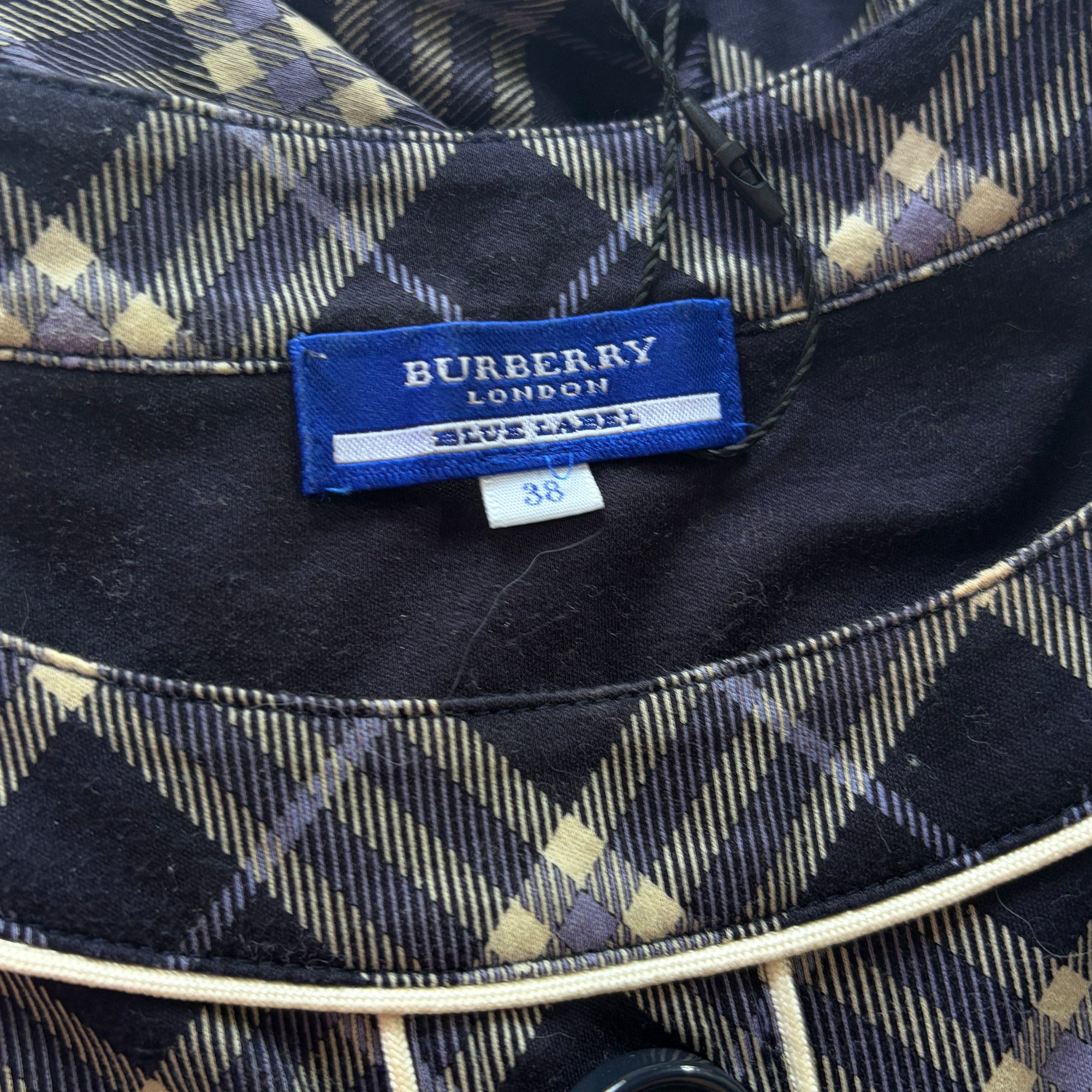 burberry plaid top