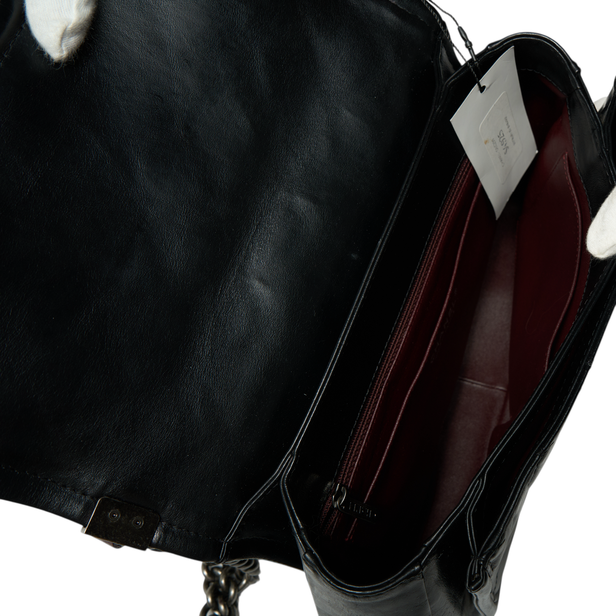 chanel 2010s black shoulder bag