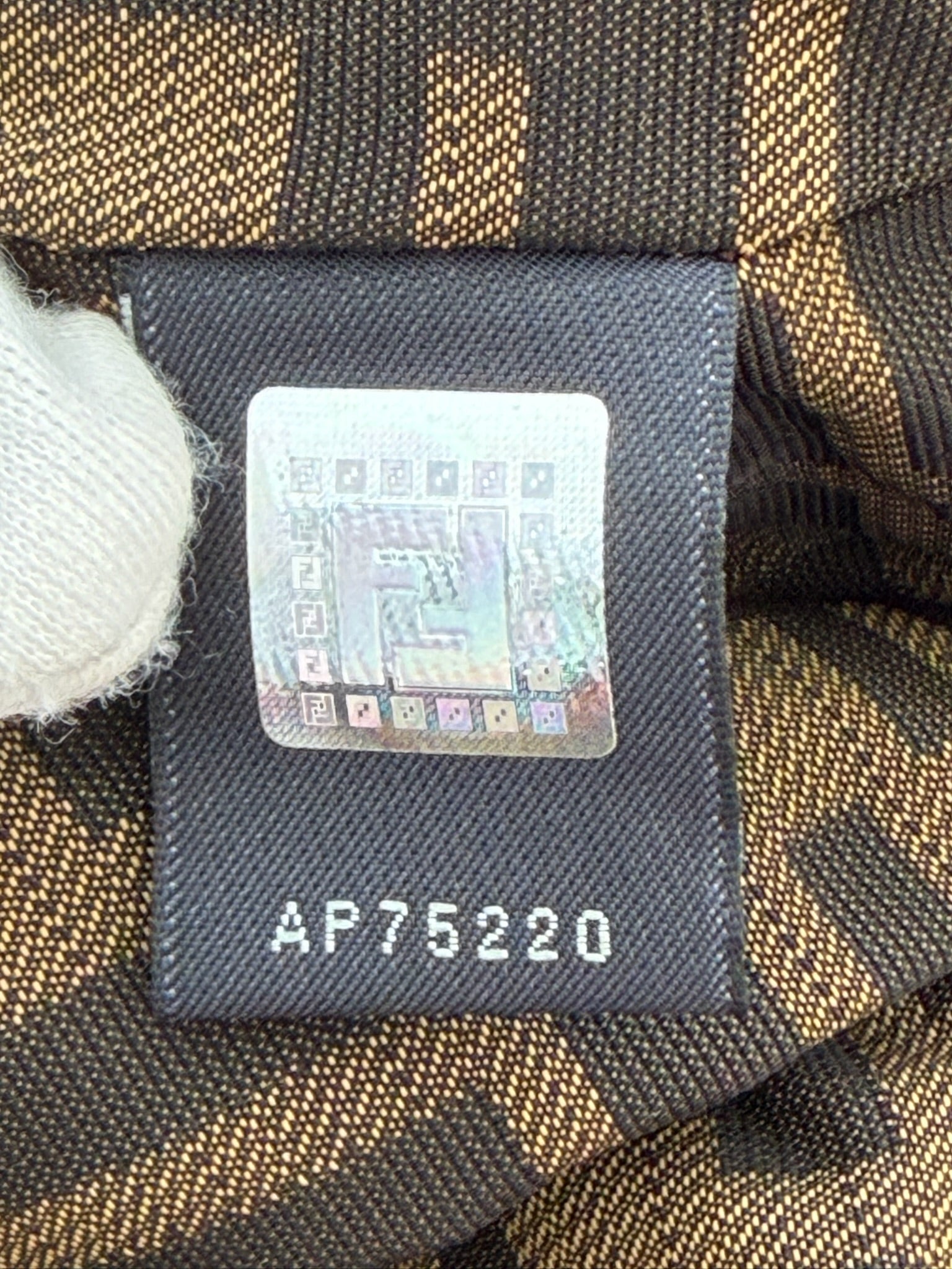 fendi 2000s purple spy bag