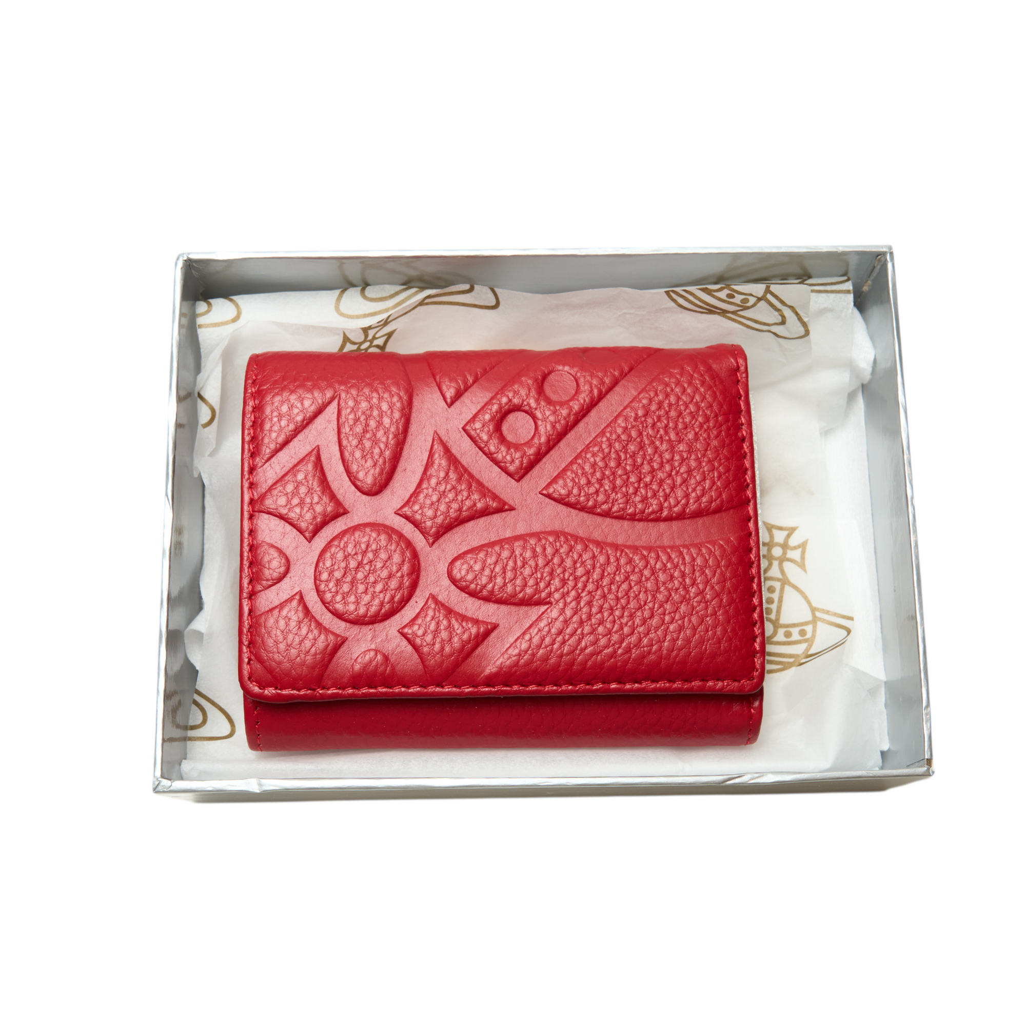 vivienne westwood red orb wallet