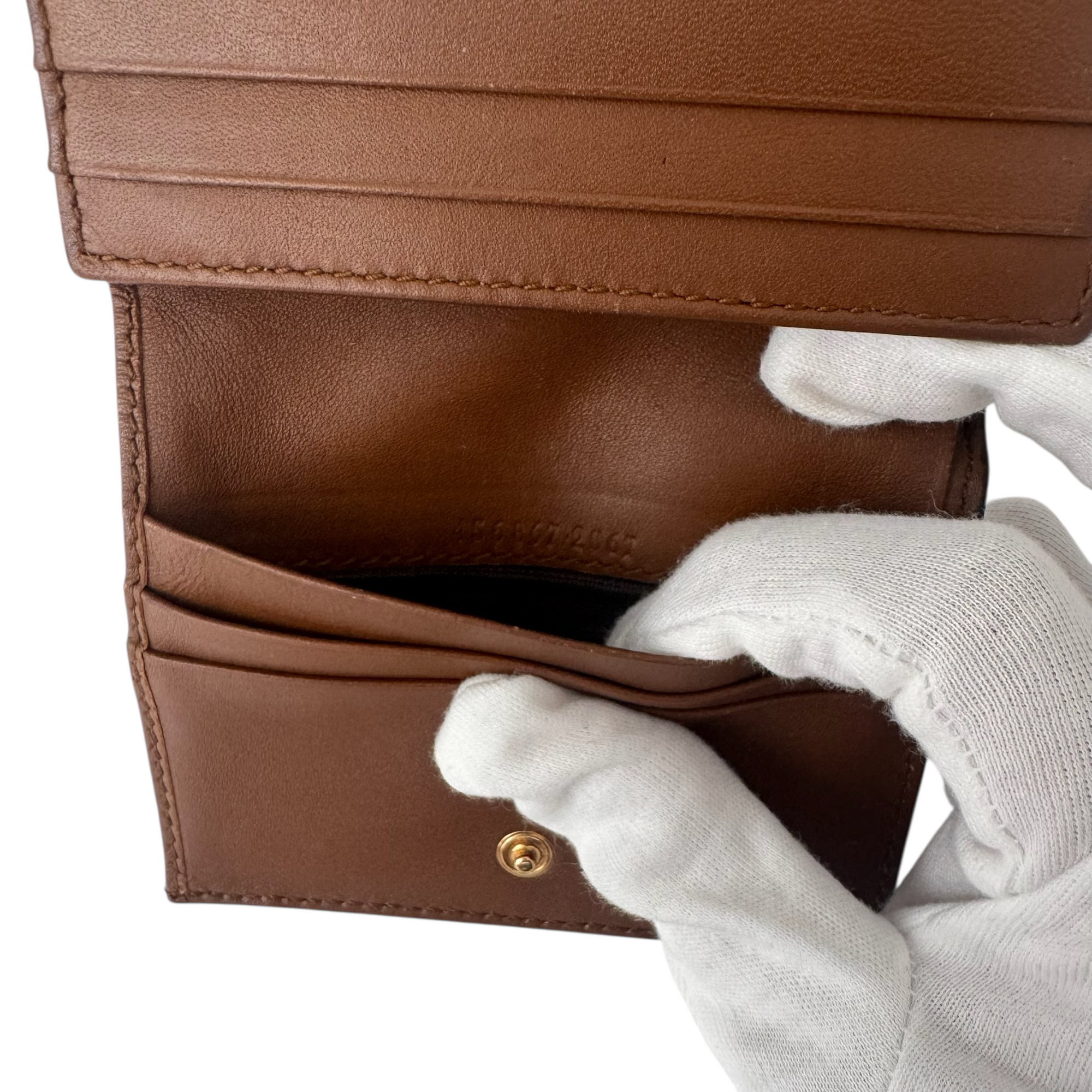 gucci butterfly monogram wallet
