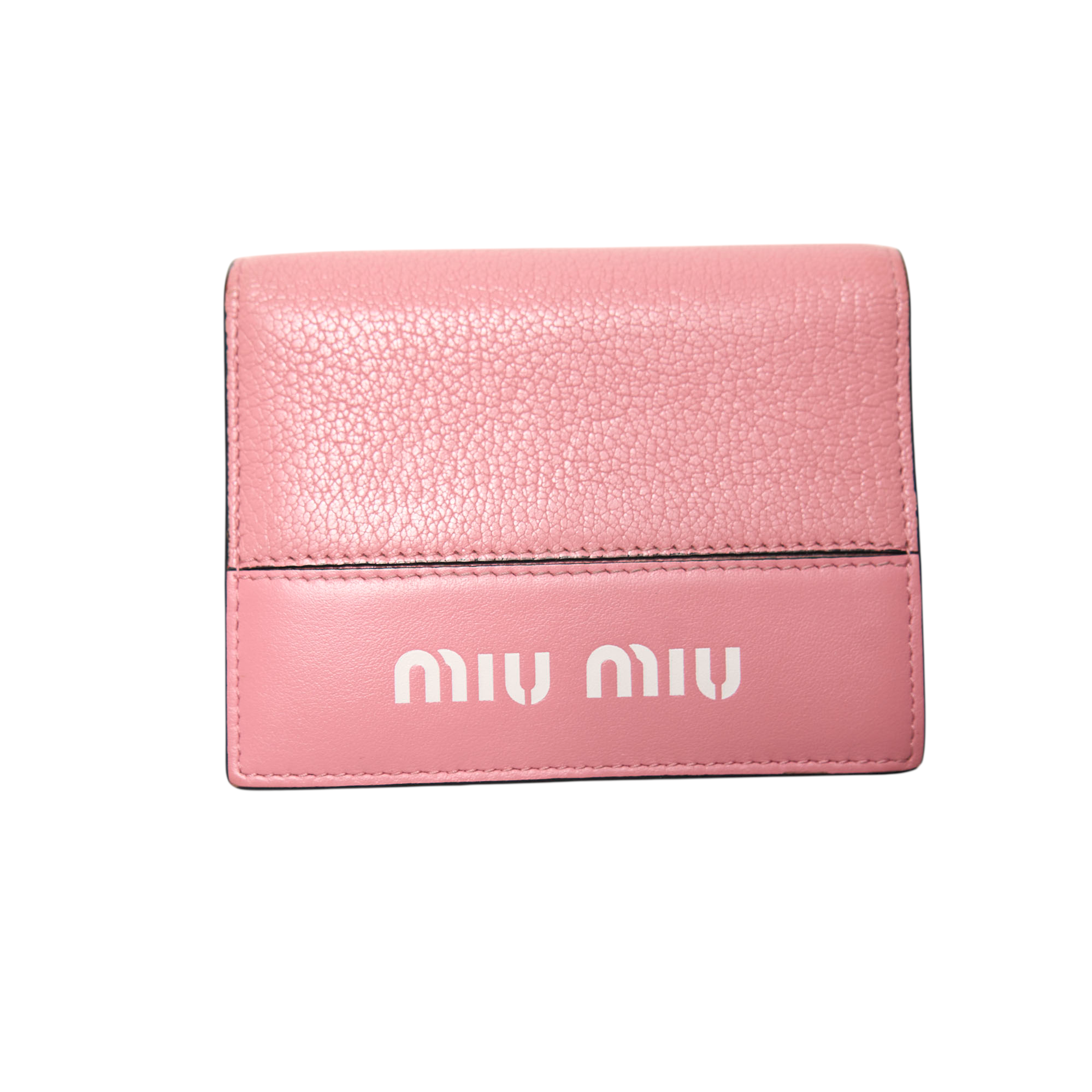 miu miu pink wallet