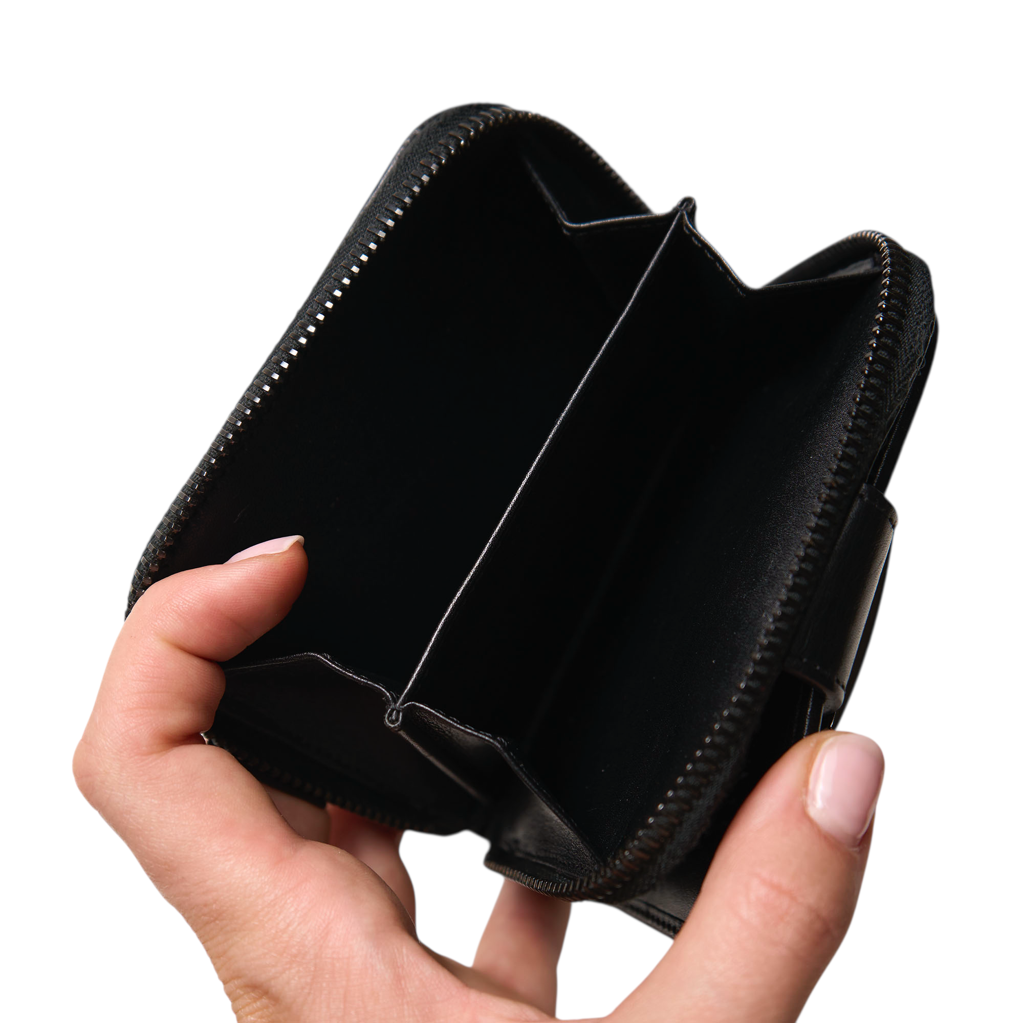 fendi 2000s black and tan wallet