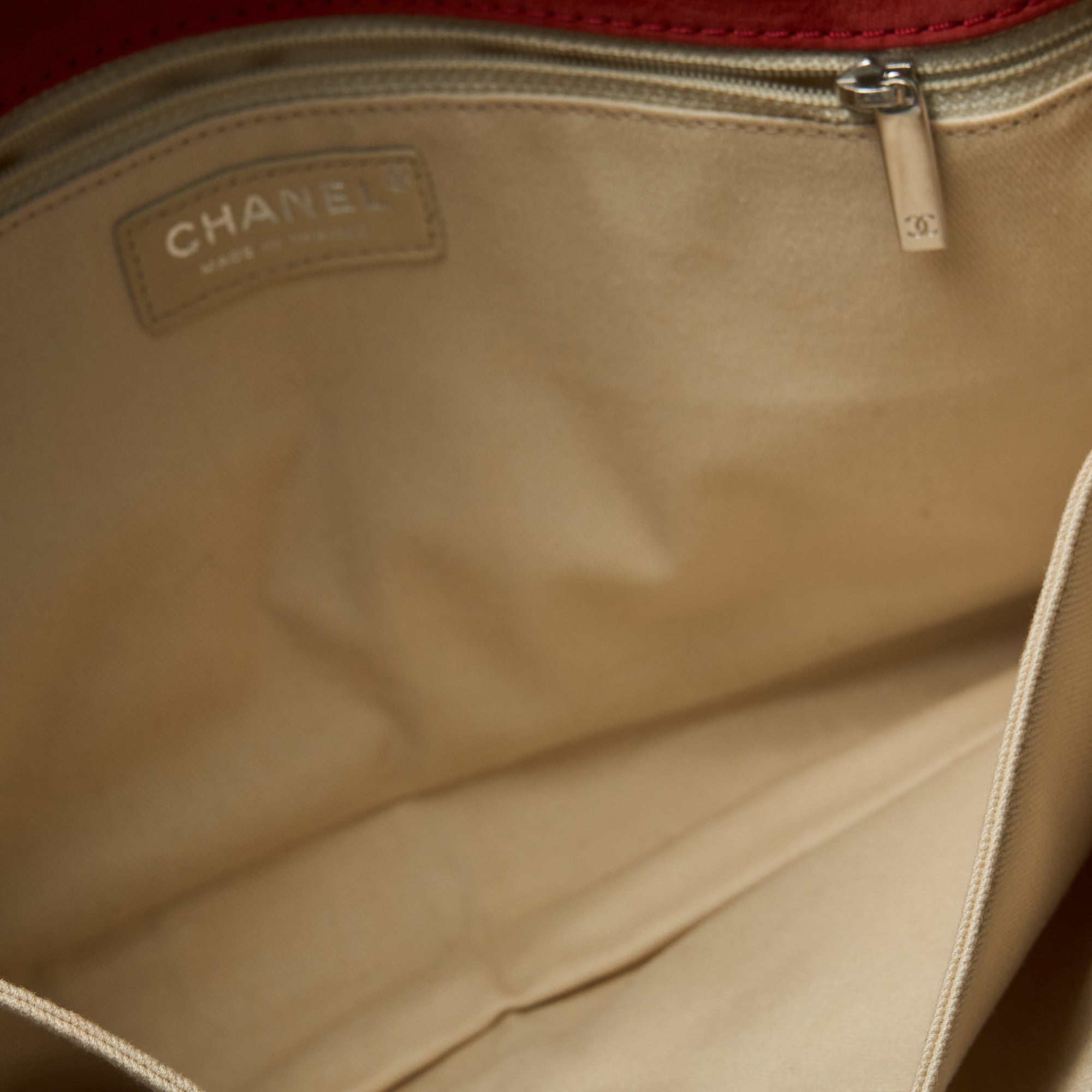 chanel 2000s red suede flap bag