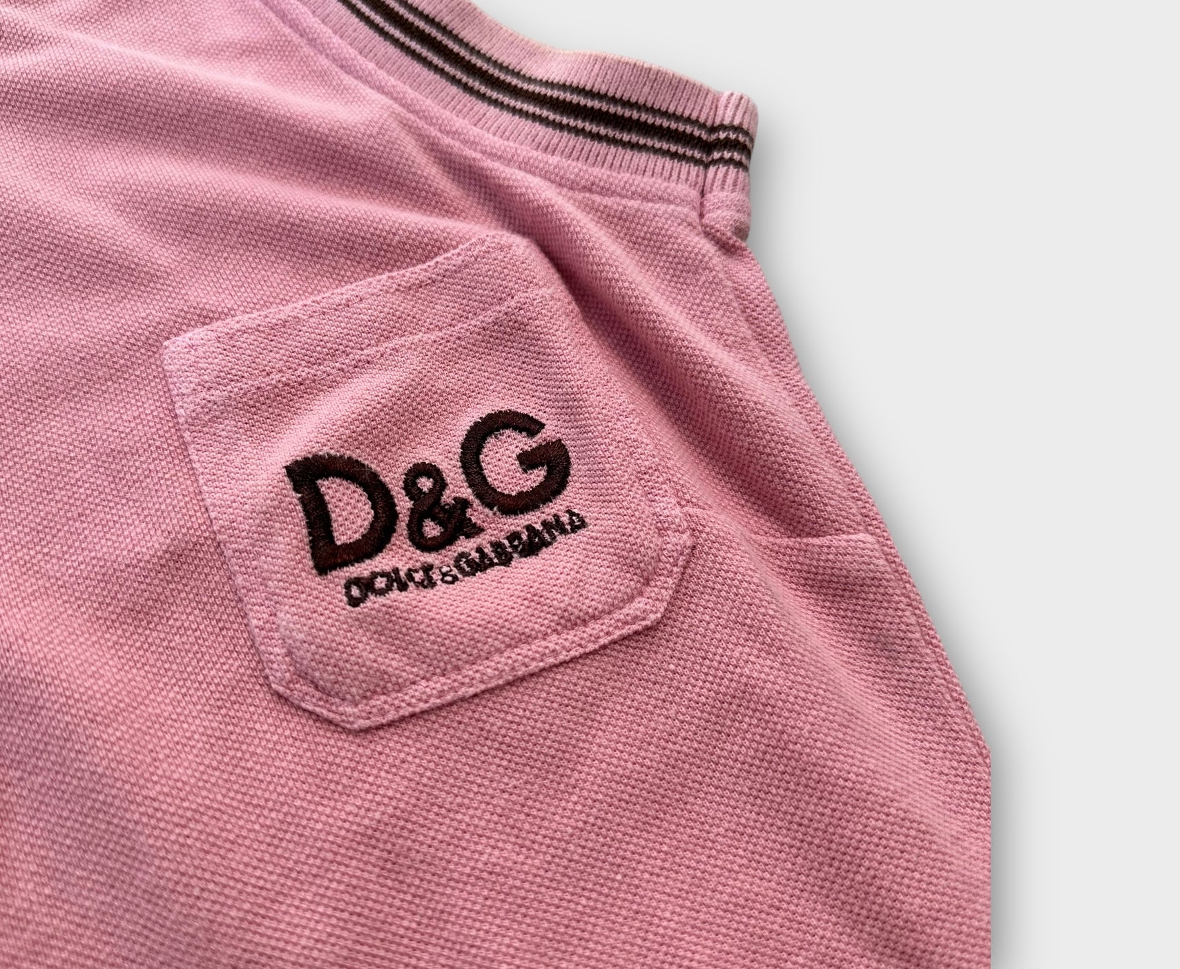 dolce & gabbana pink tank top