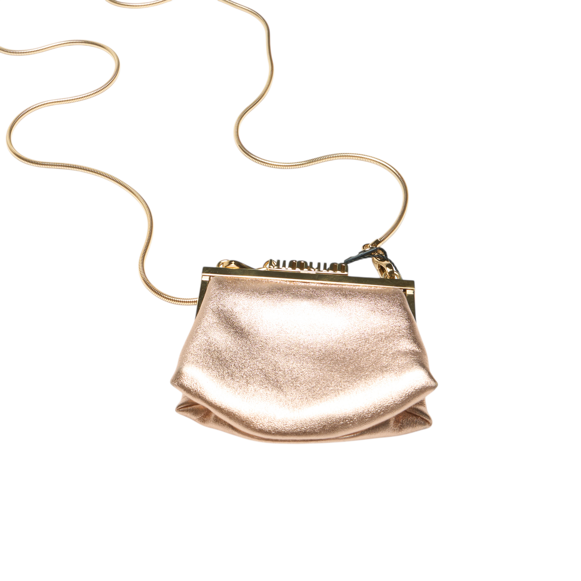 miu miu light pink mini bag