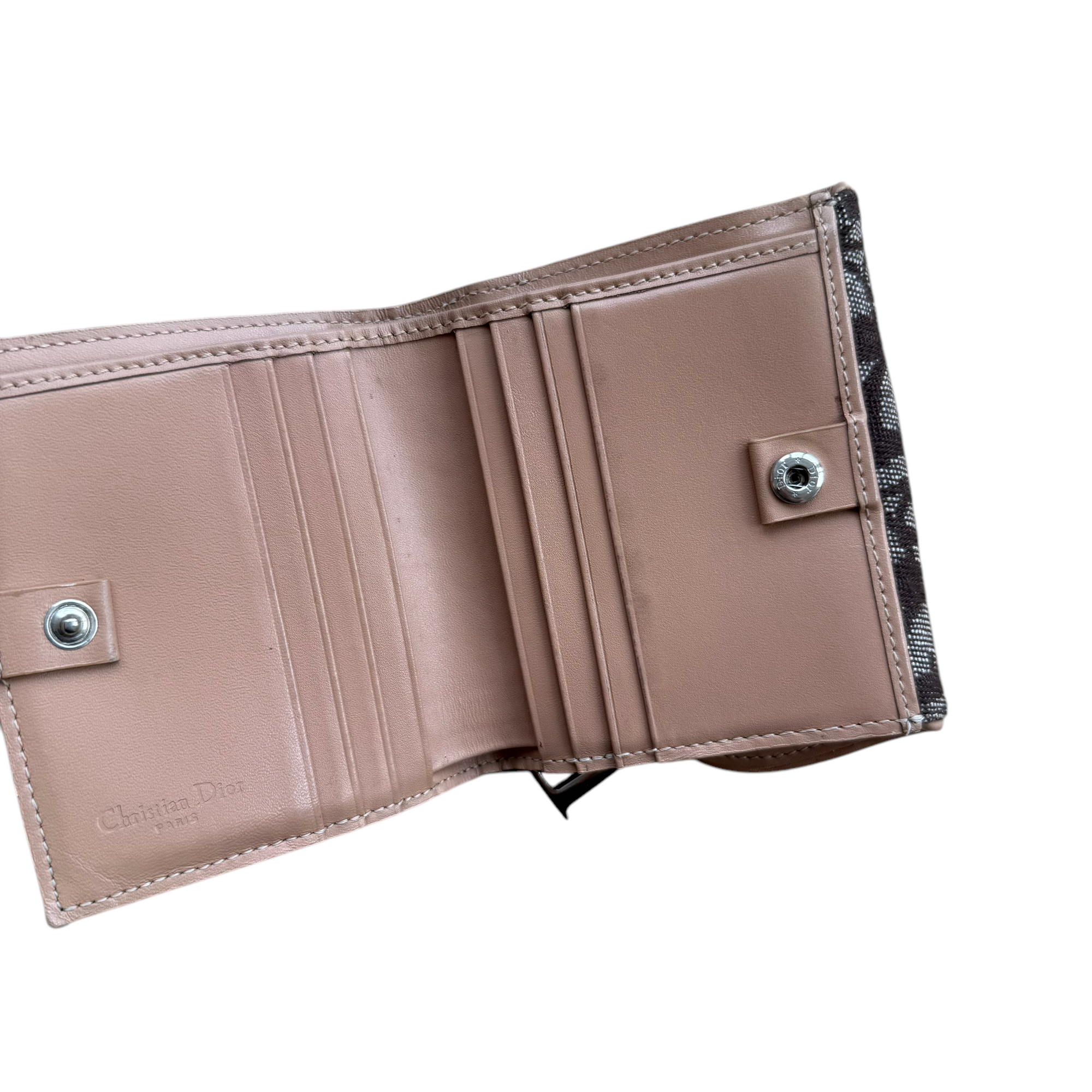 christian dior 2000s saddle wallet