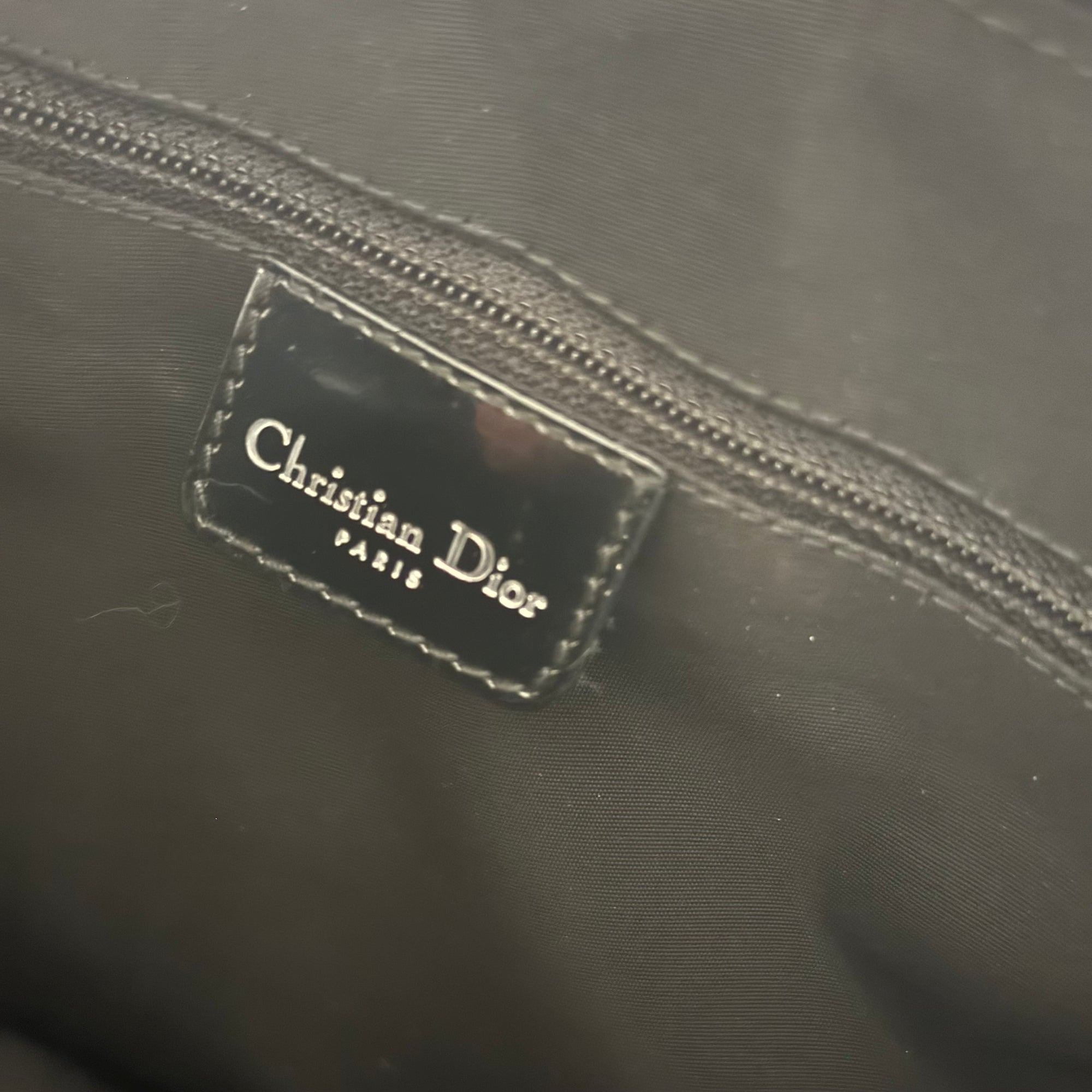 christian dior 2000s black bag