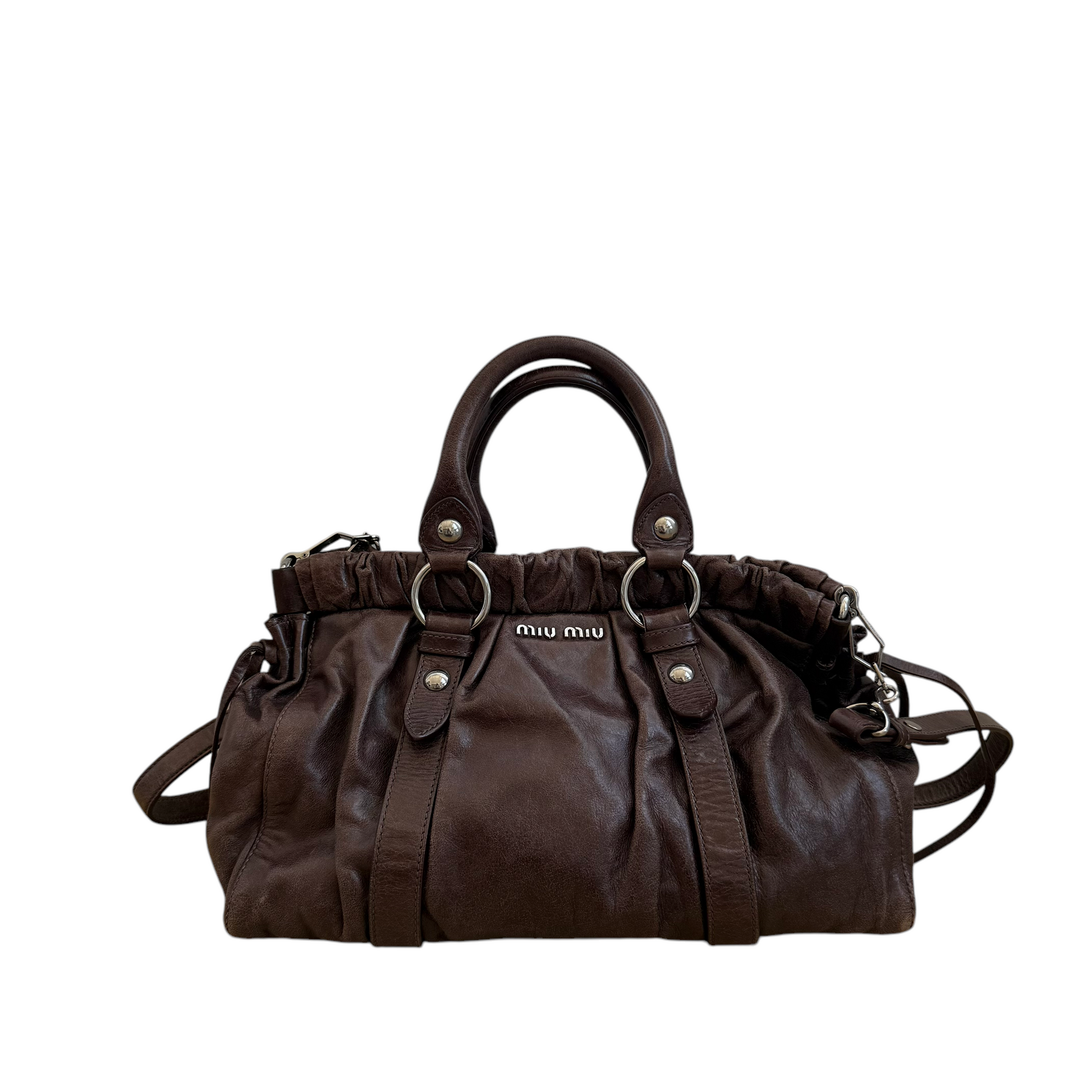 miu miu 2000s brown shoulder bag – hachi archive miu miu 2000s brown shoulder bag – hachi archive