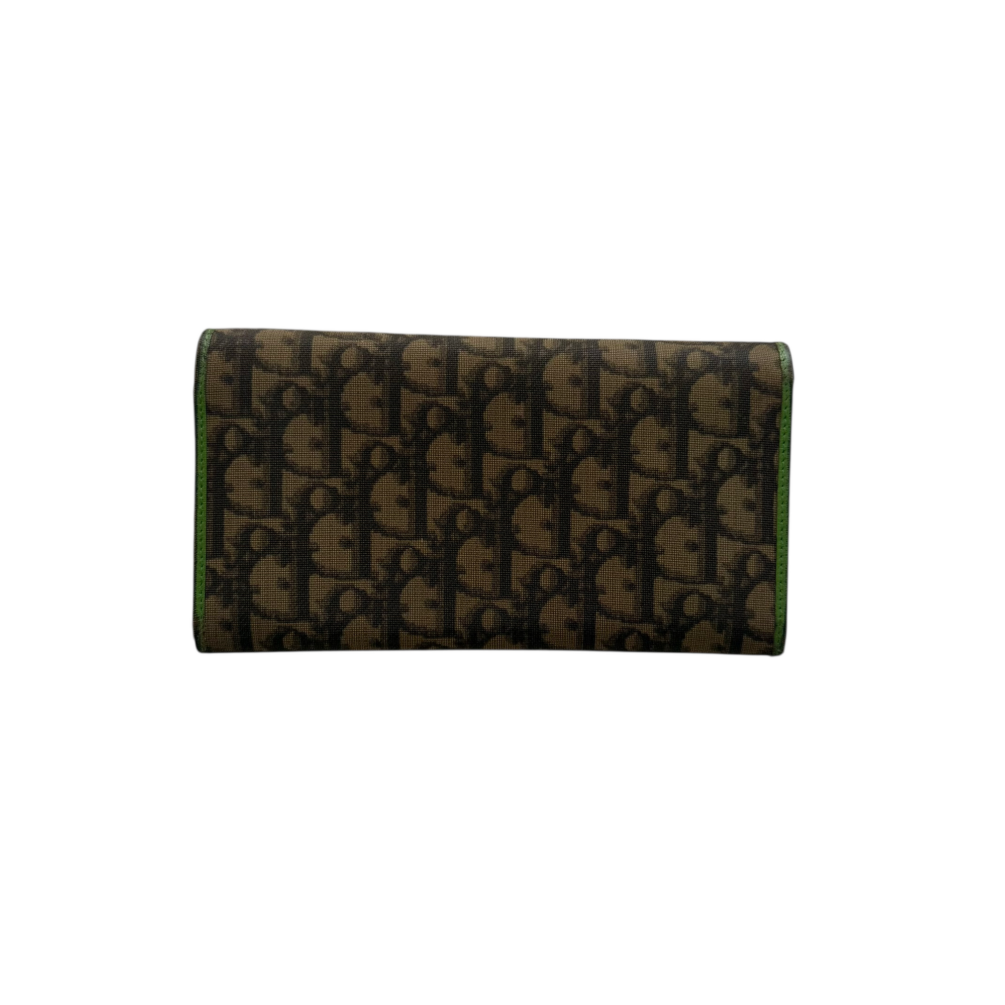 christian dior 2000s rasta wallet