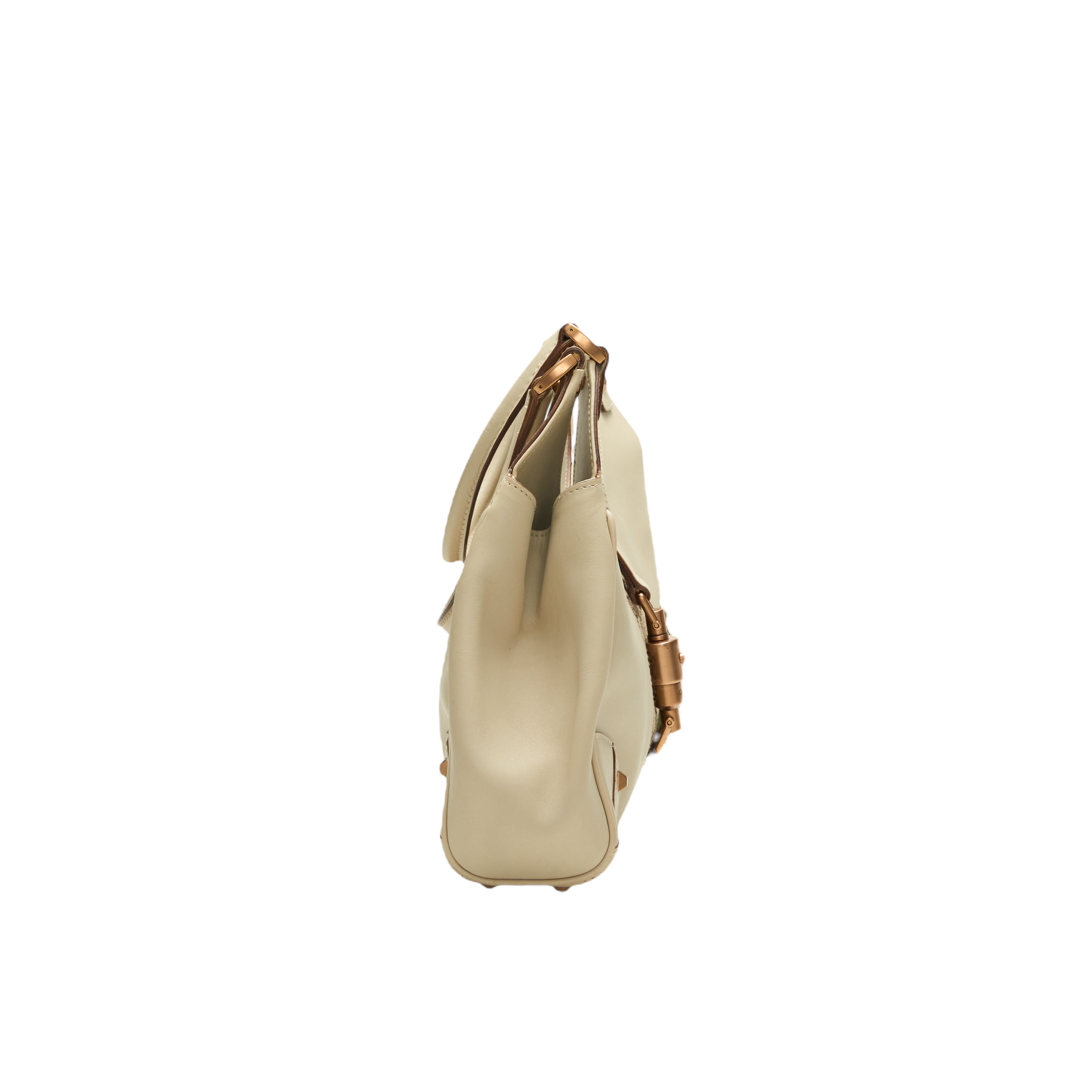 gucci 2000s cream jackie bag
