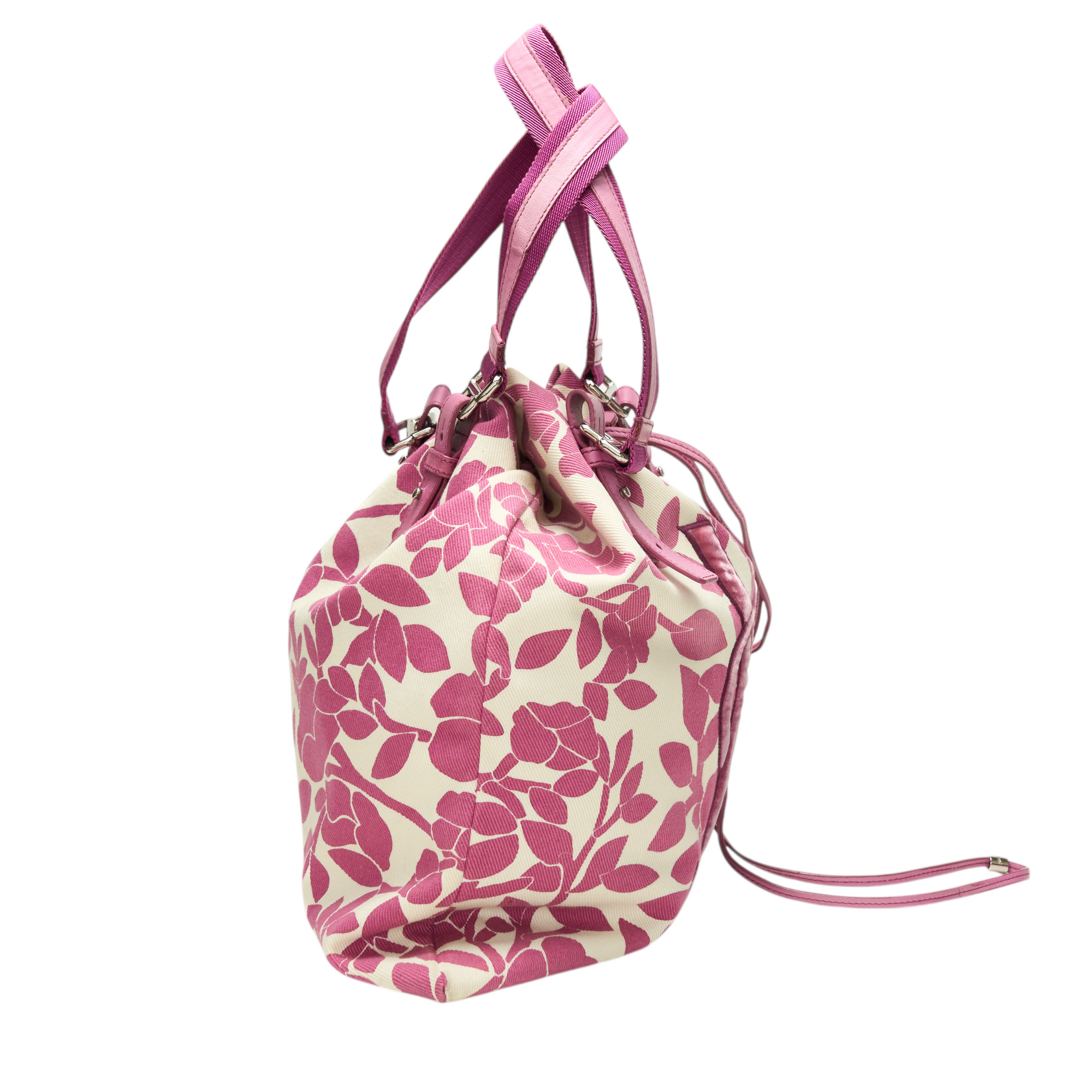 ysl 2000s purple tote bag