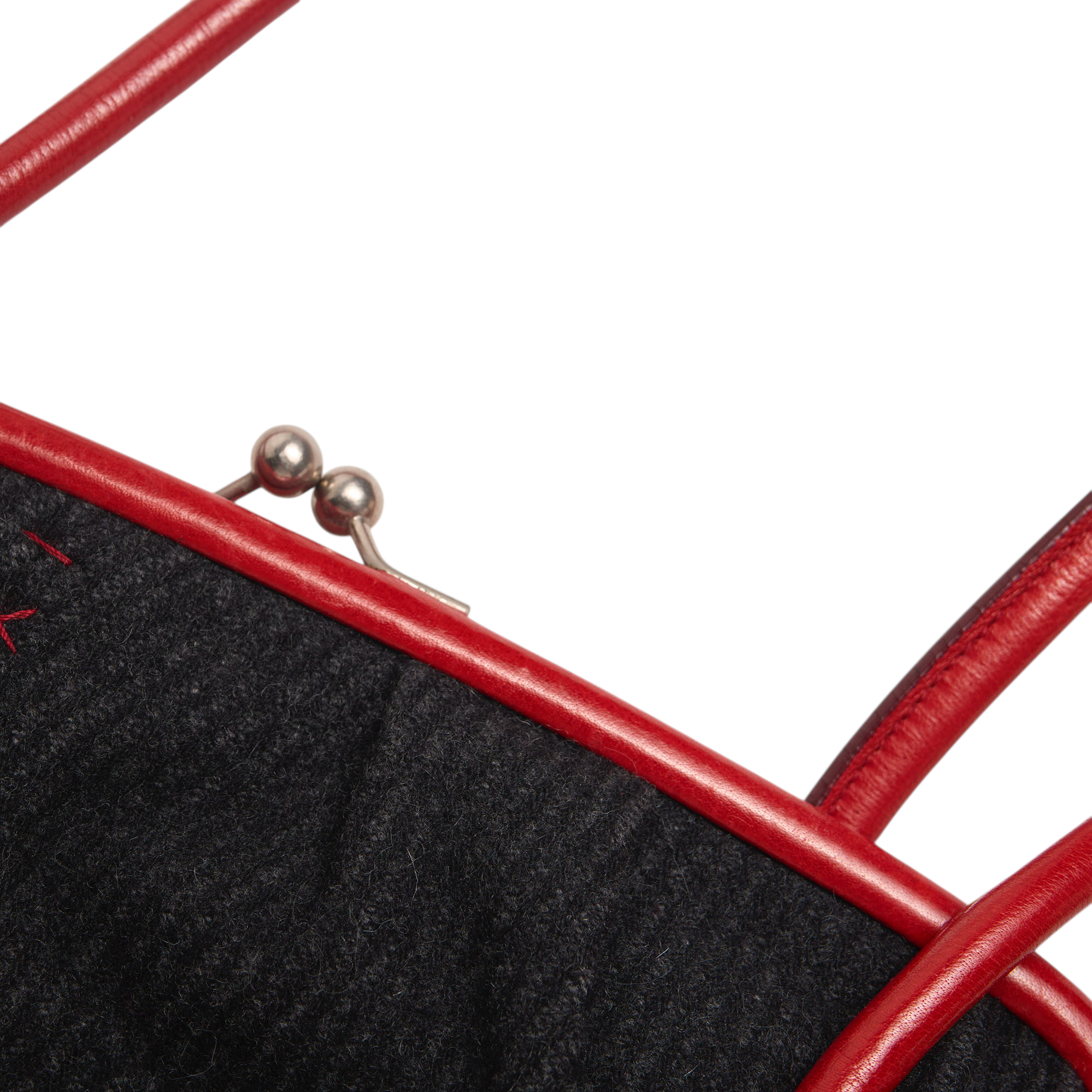 miu miu 2000s navy blue bag