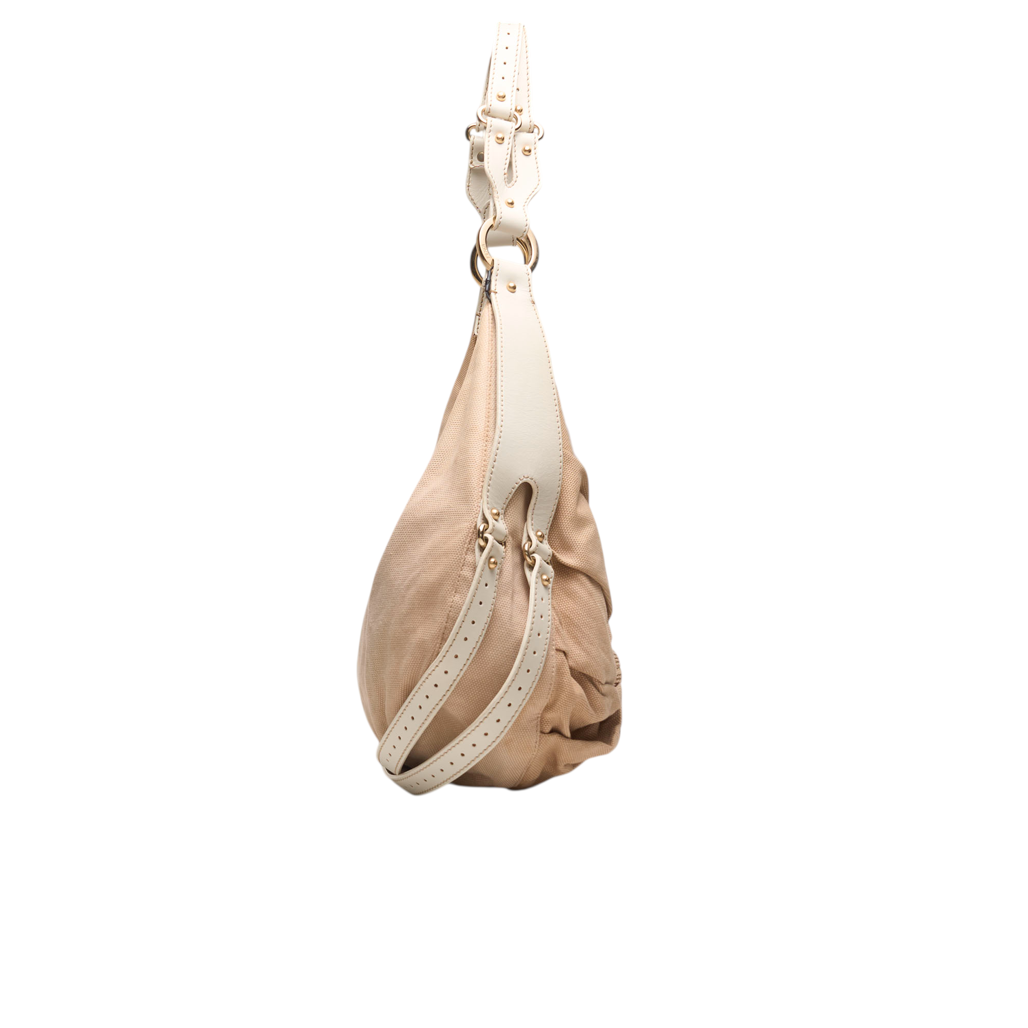 fendi 2000s cream knot bag