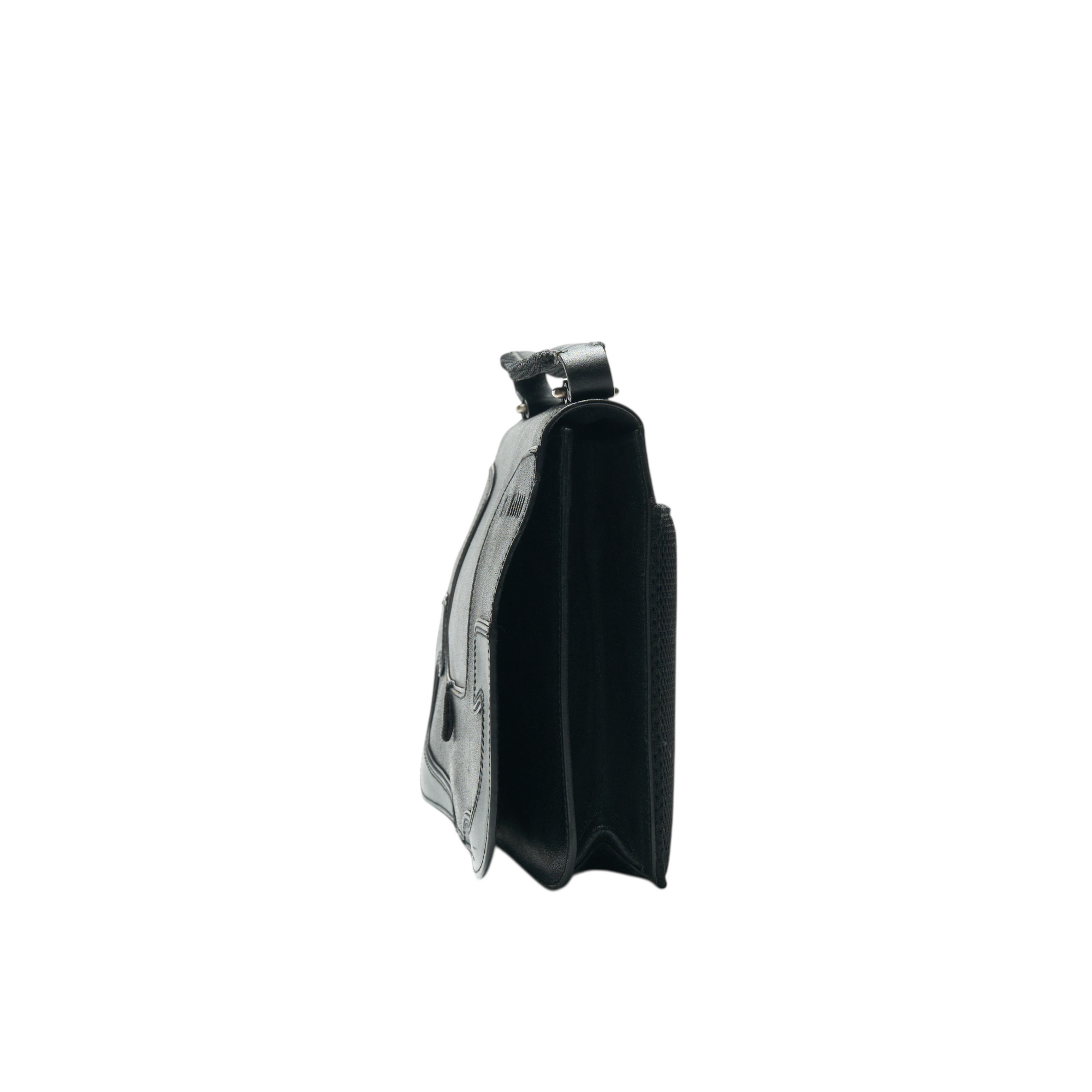 miu miu 2000s black puzzle bag