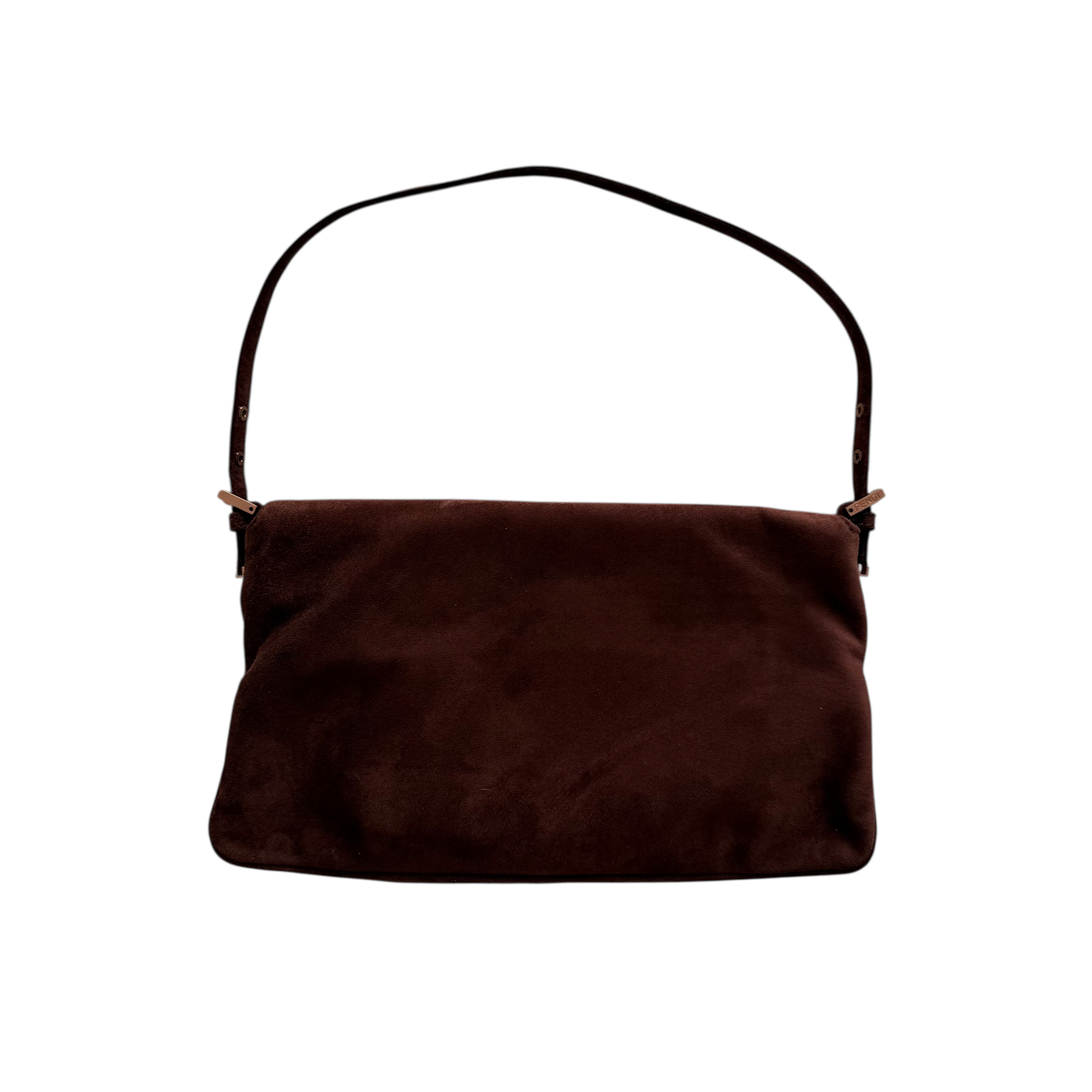 fendi 2000s brown baguette bag