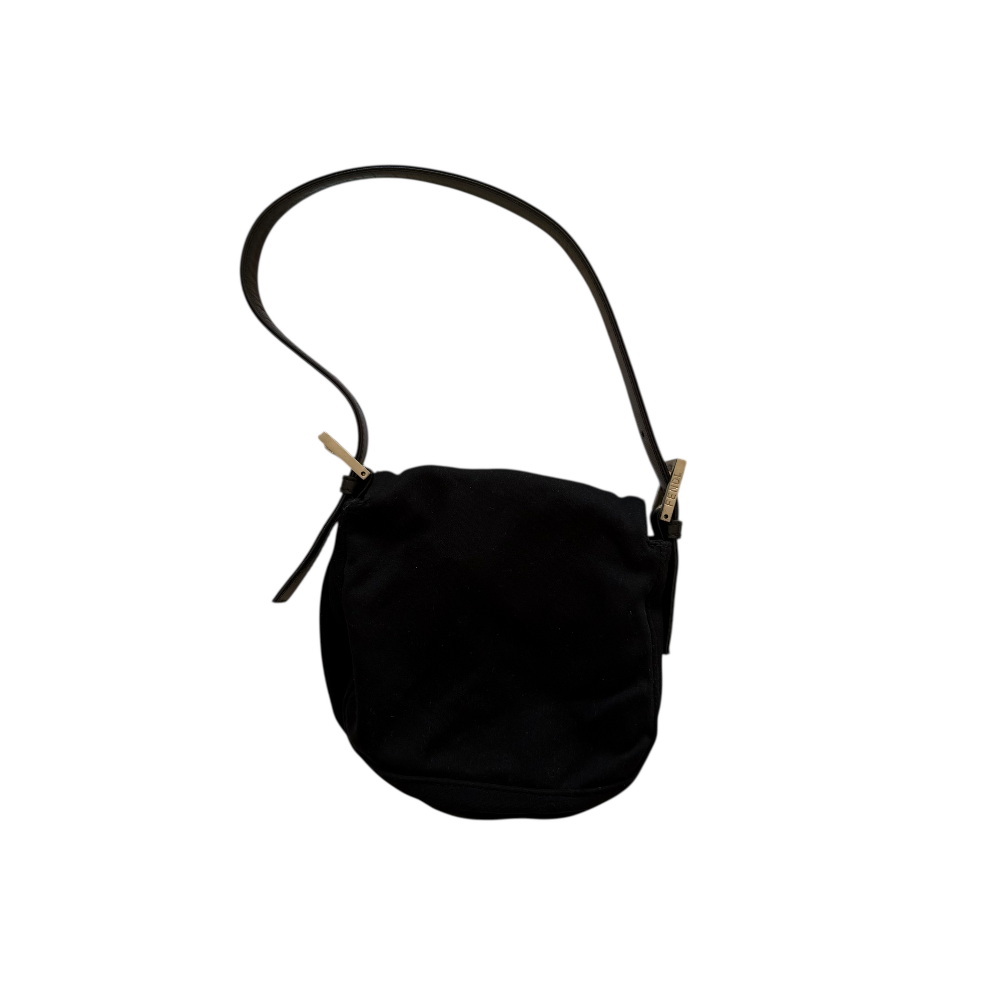 fendi 2000s black mini bag