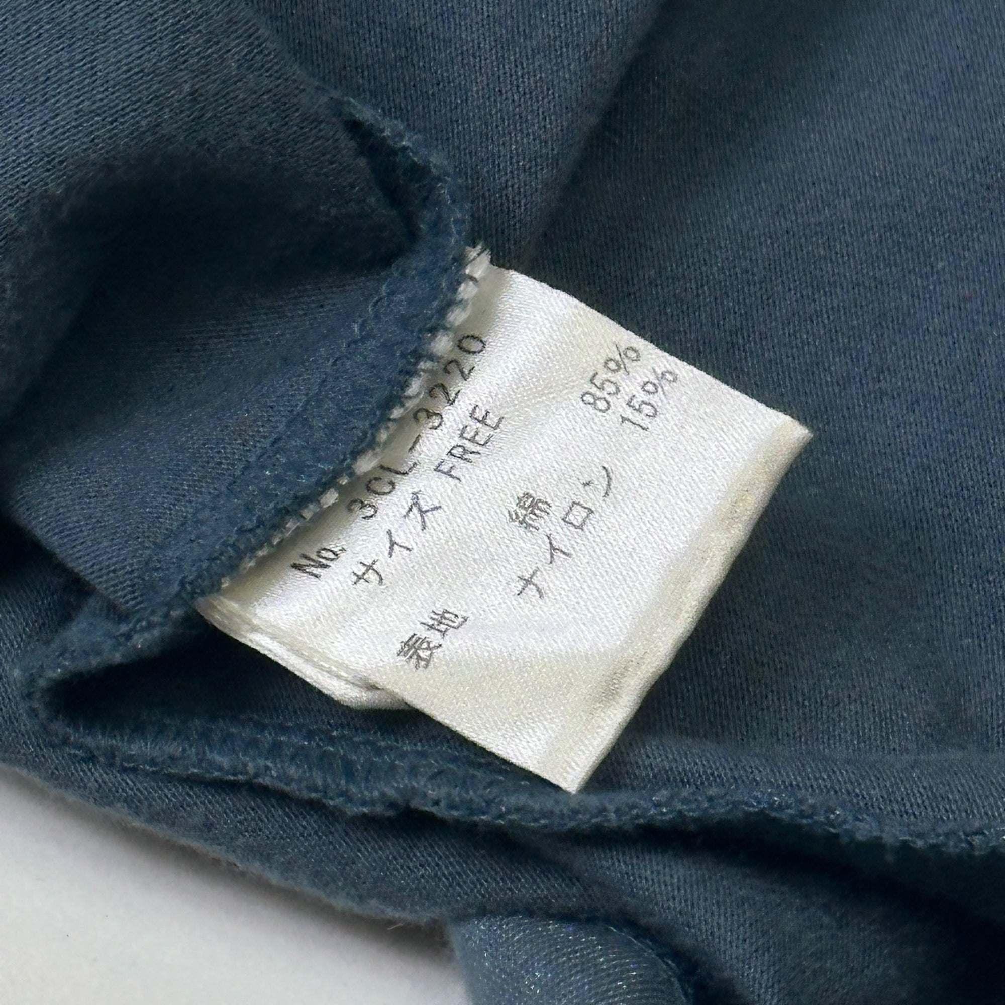 hysteric glamour 2000s gray long sleeve top