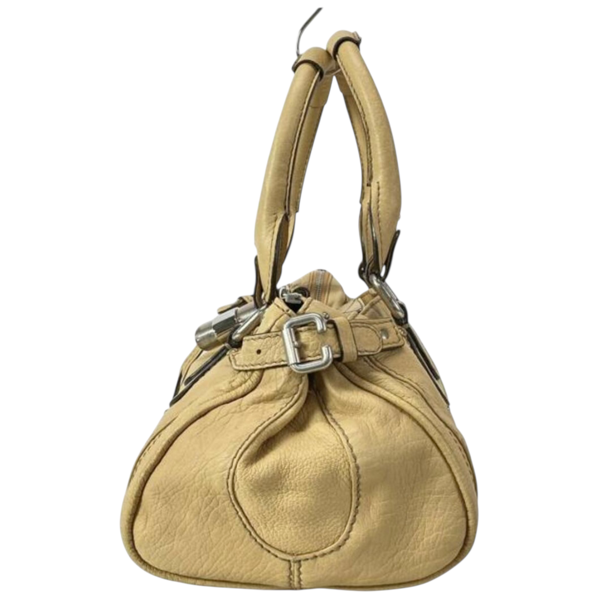 chloé 2000s yellow paddington bag