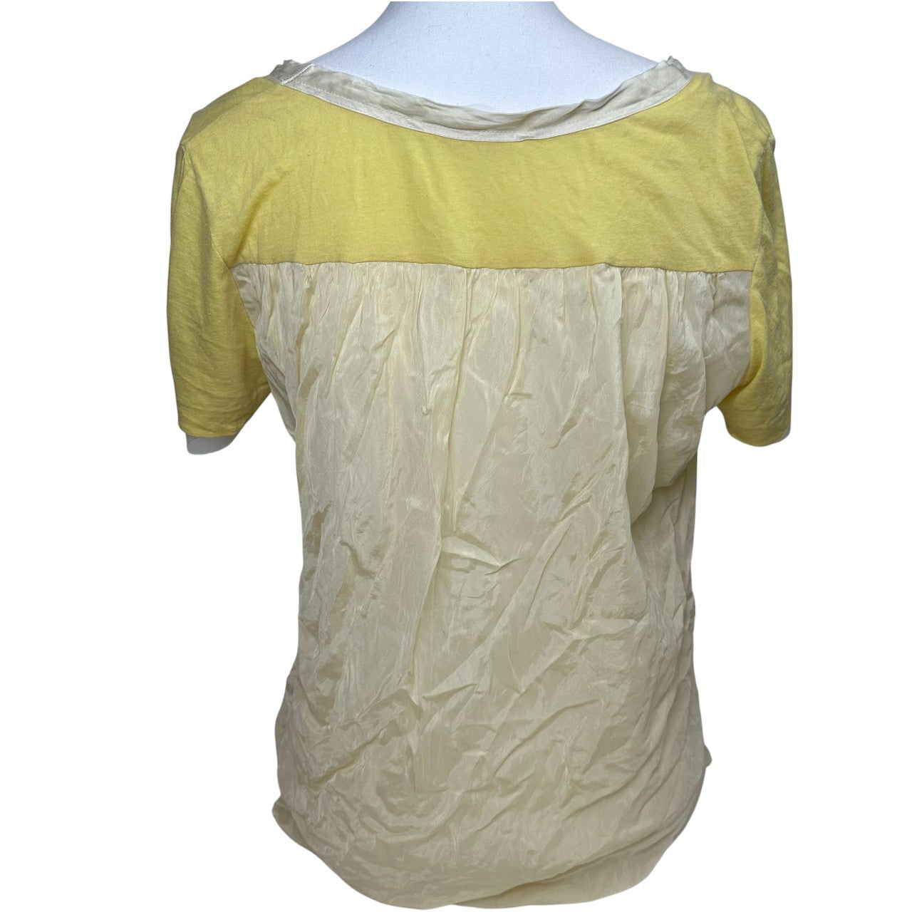 sacai yellow top