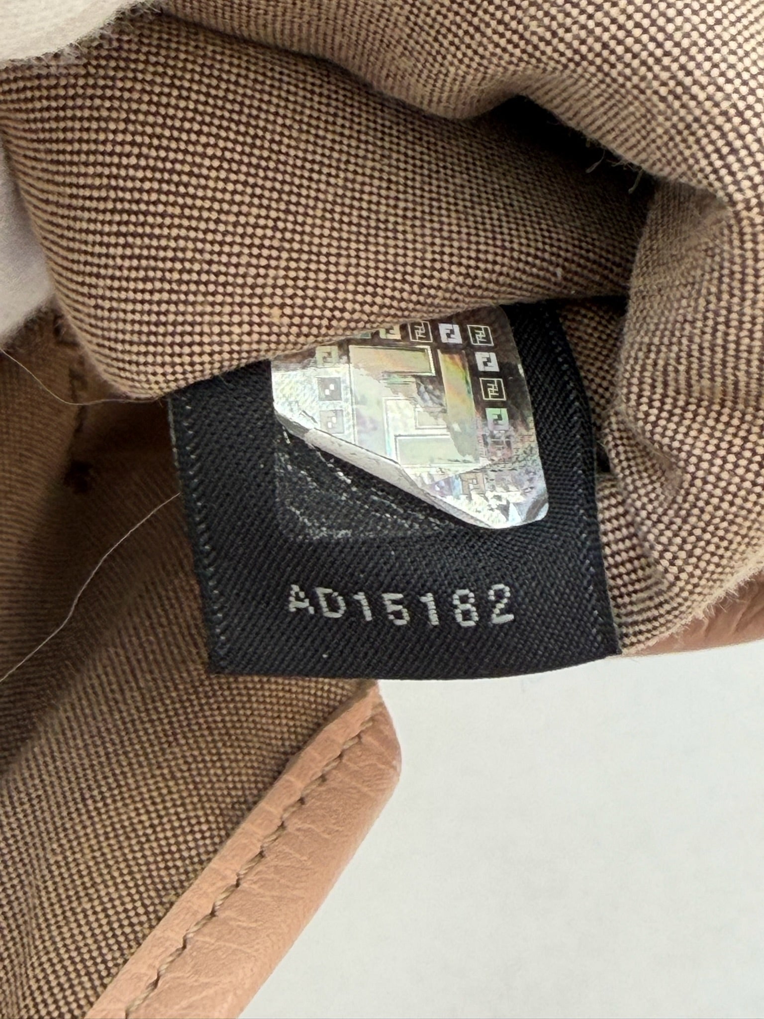 fendi 2000s rainbow pastel mini tote bag