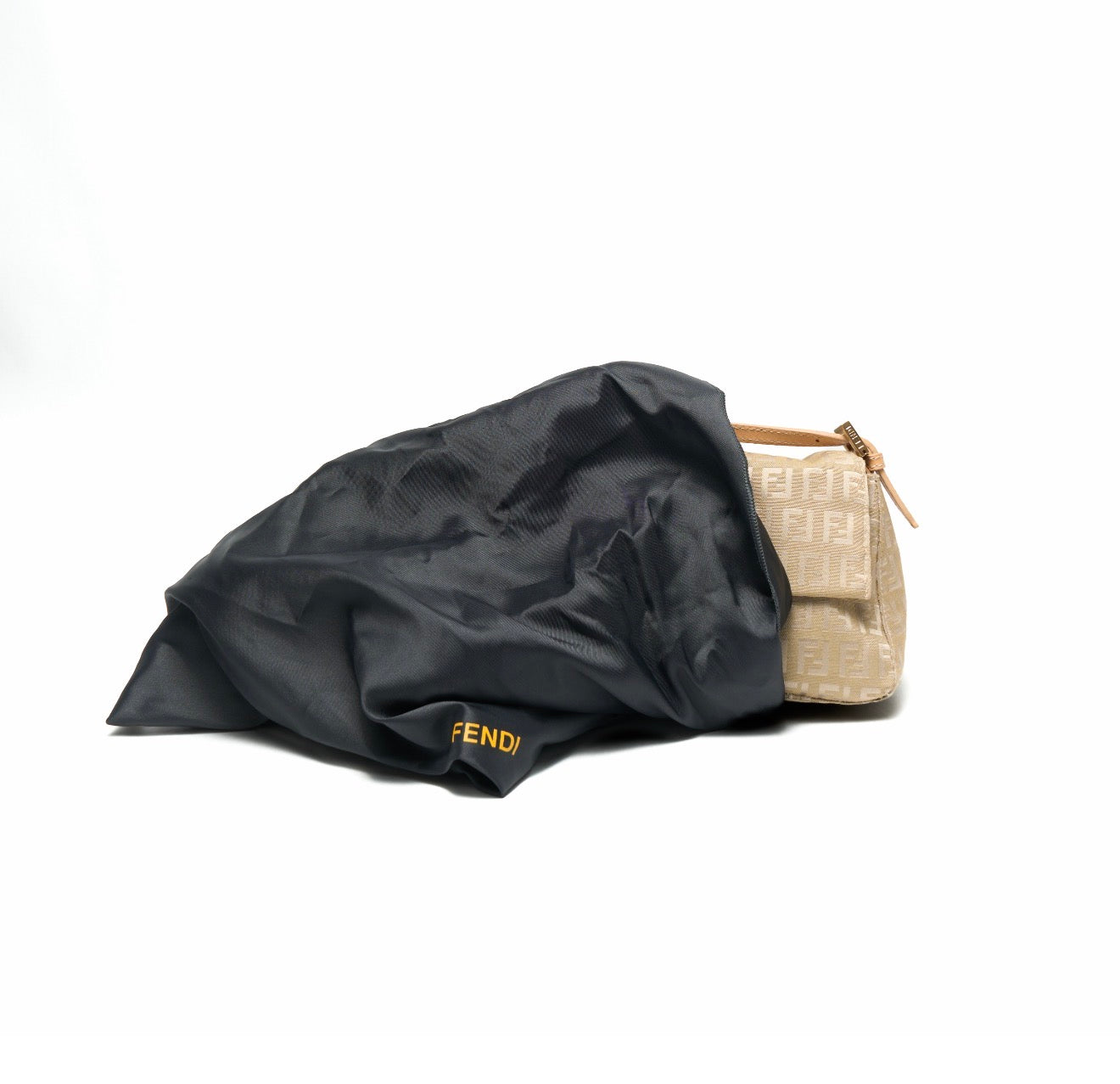 fendi 2000s green baguette bag
